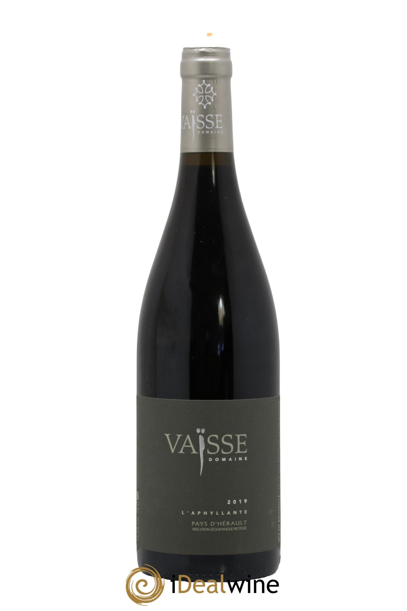 Pays d'Hérault L'Aphyllante Vaisse (Domaine) 2019 - Lot de 1 bouteille - 0