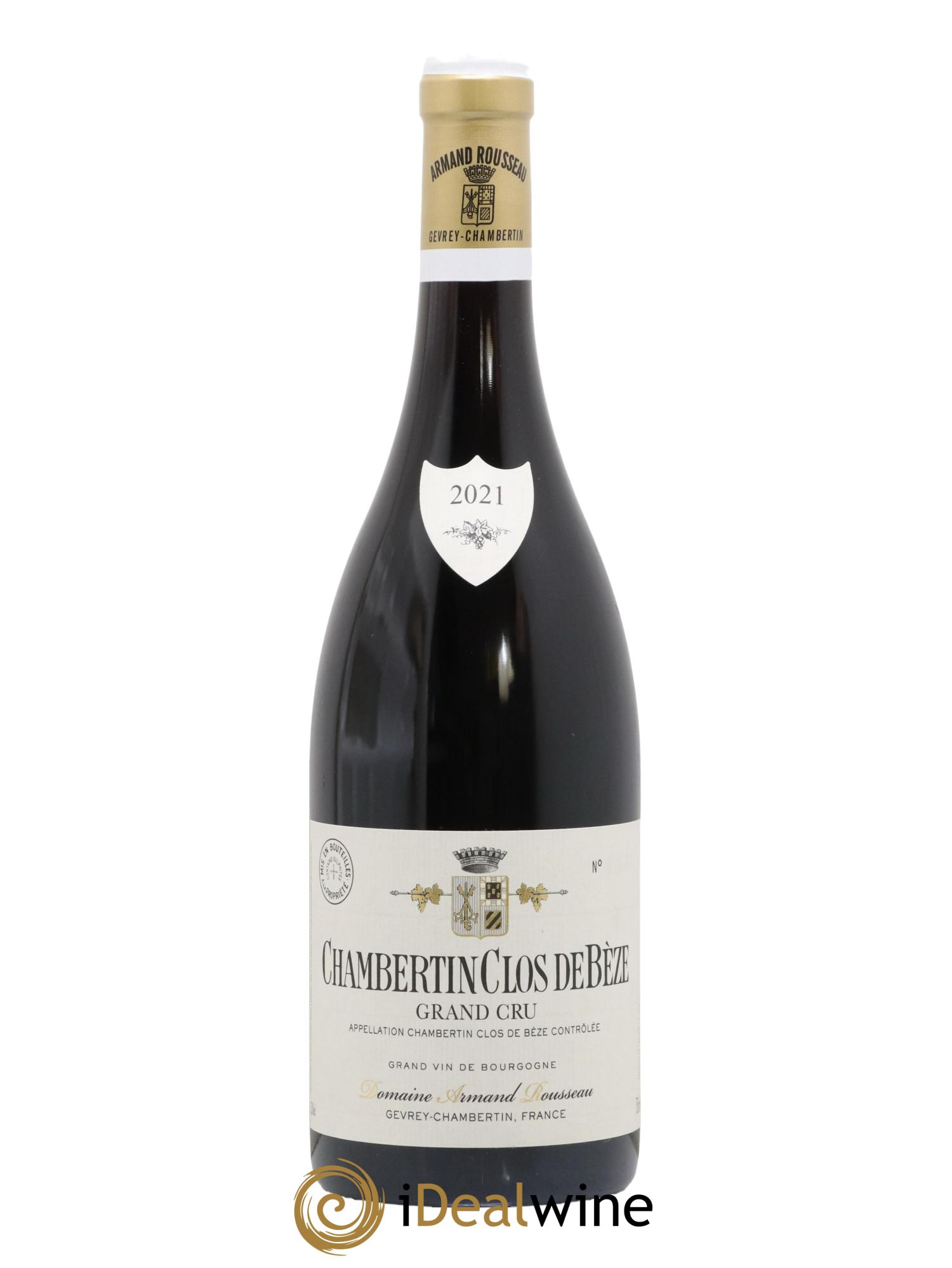 Chambertin Clos de Bèze Grand Cru Armand Rousseau (Domaine) 2021 - Lot de 1 bouteille - 0