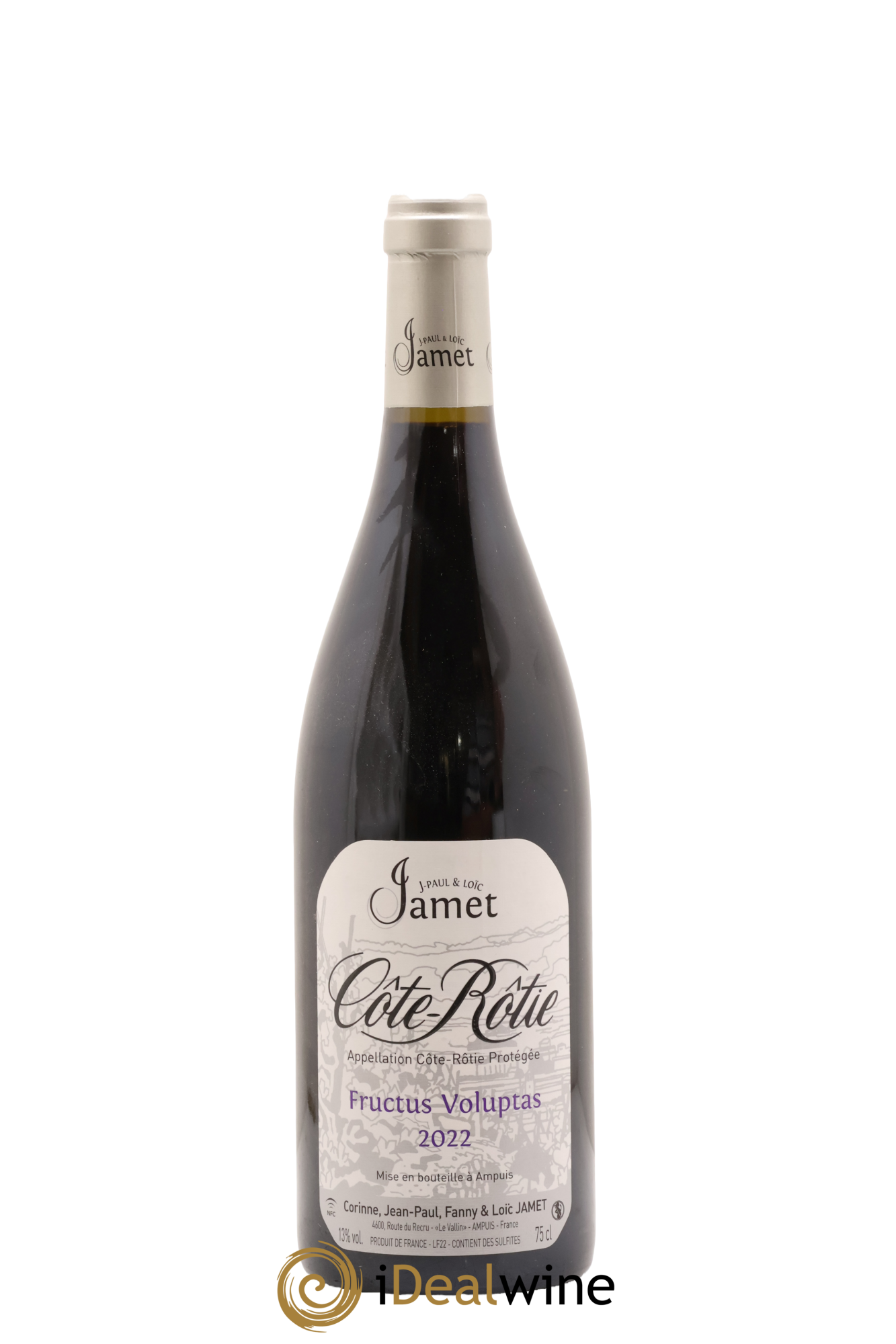 Côte-Rôtie Fructus Voluptas Jamet (Domaine) 2022 - Lot de 1 bouteille - 0