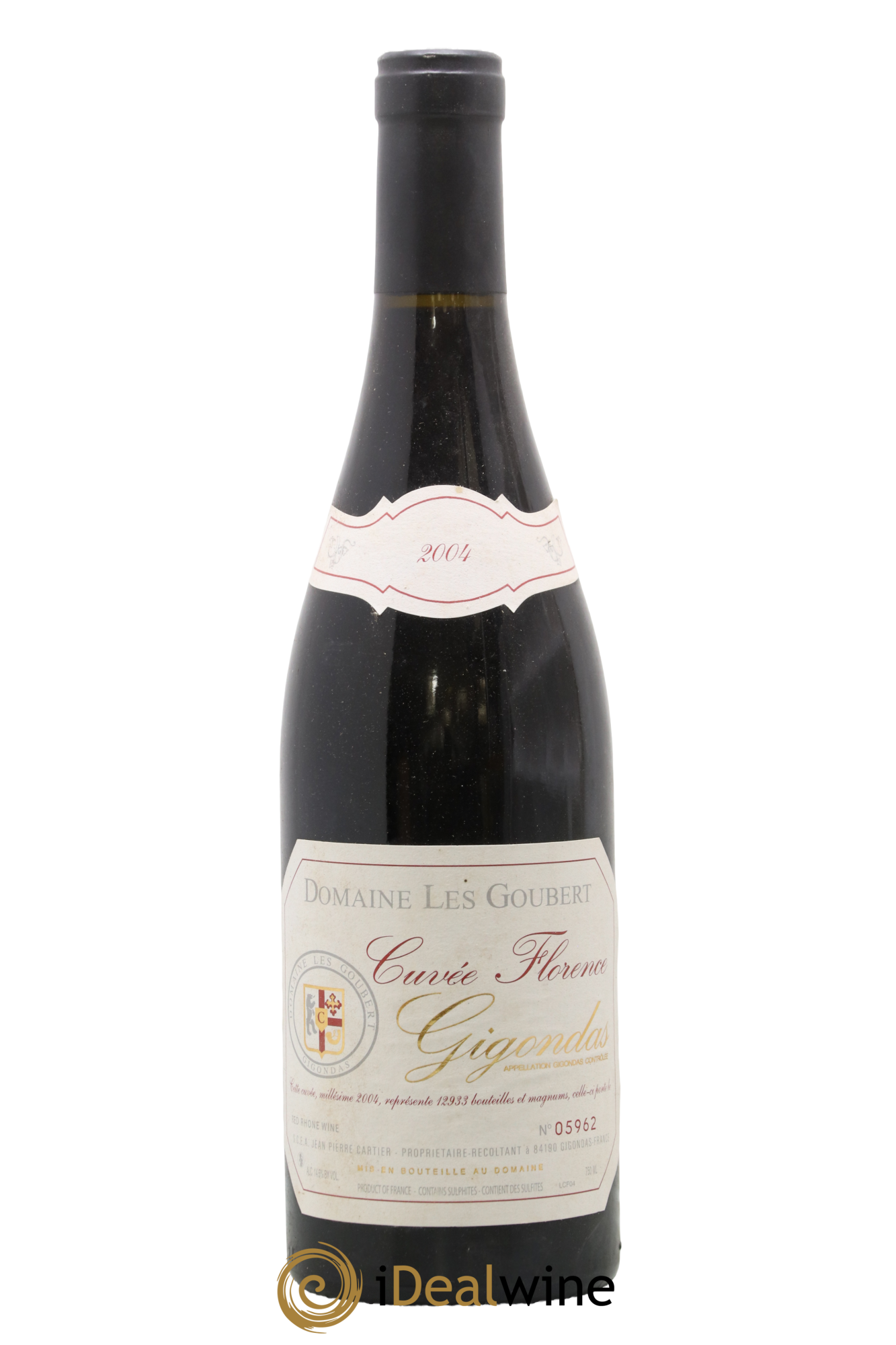 Gigondas Cuvée Florence Les Goubert (Domaine) 2004 - Lot of 1 bottle - 0