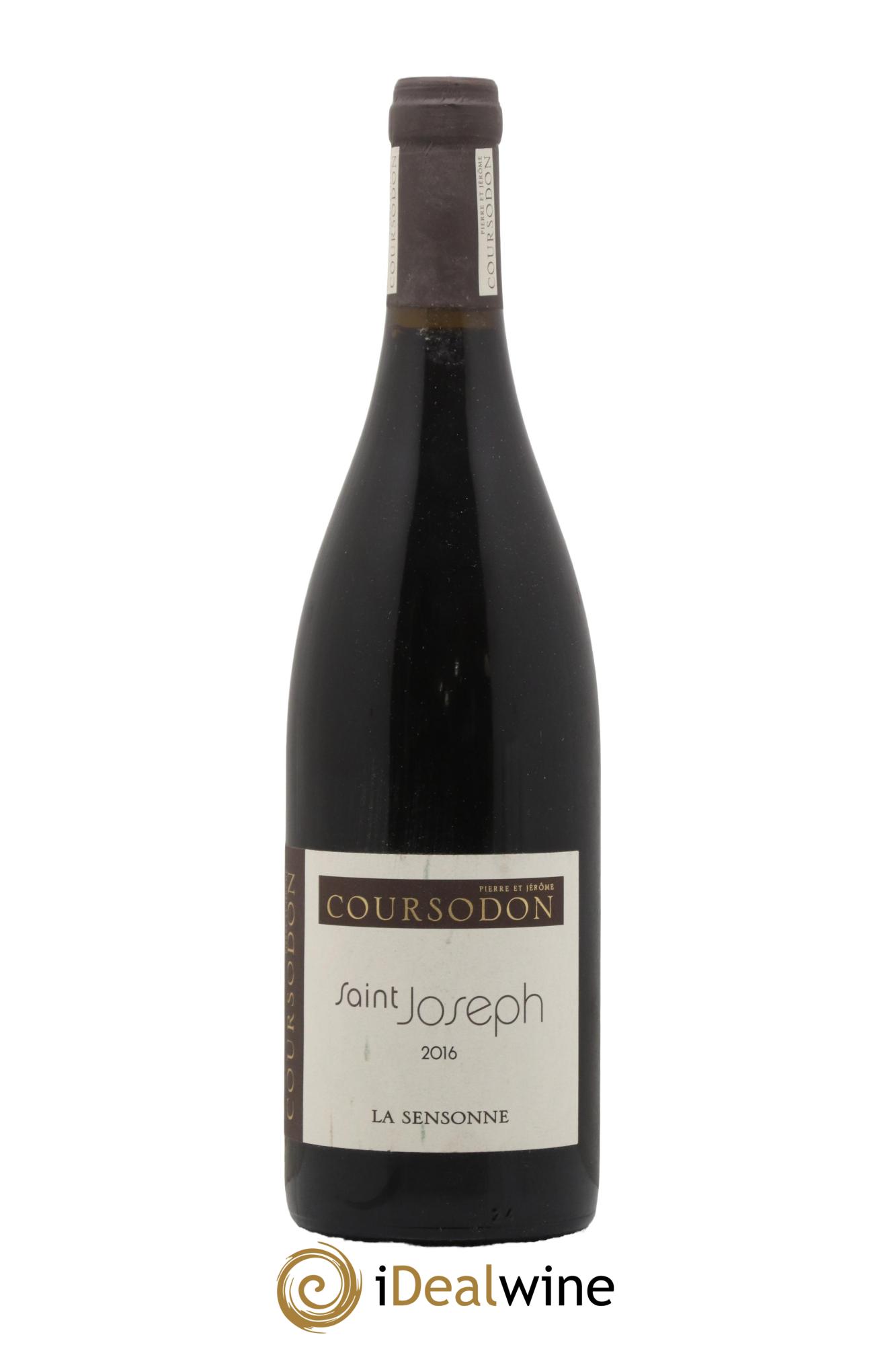 Saint-Joseph La Sensonne Pierre et Jérôme Coursodon 2016 - Lot de 1 bouteille - 0