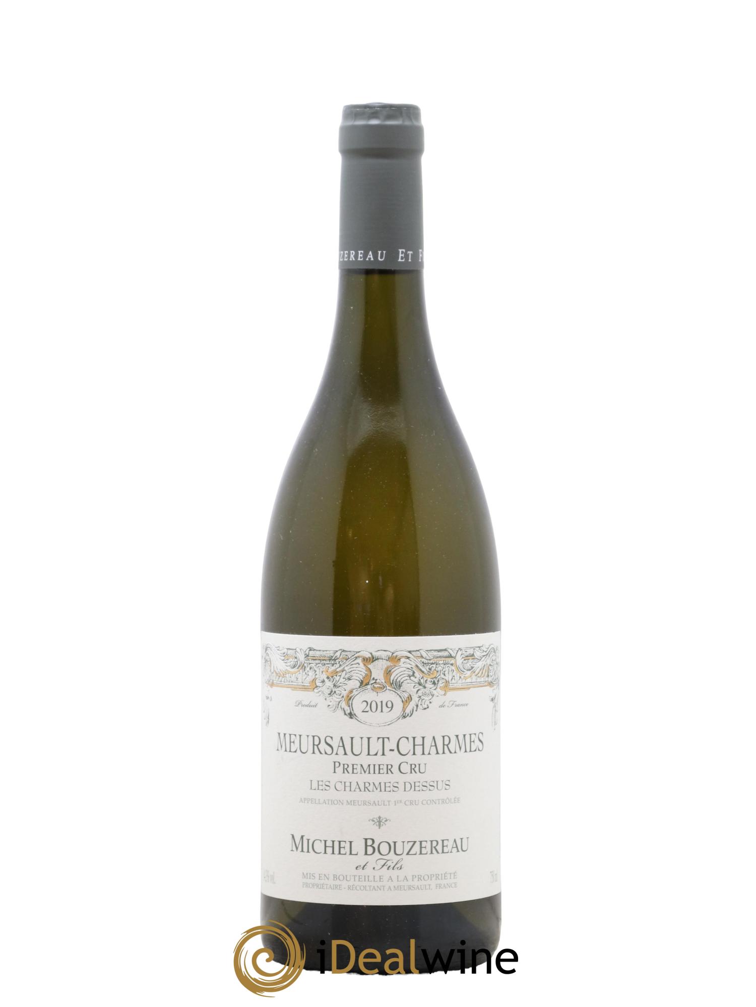 Meursault 1er Cru Charmes Les Charmes Dessus Michel Bouzereau et Fils (Domaine) 2019 - Lot de 1 bouteille - 0