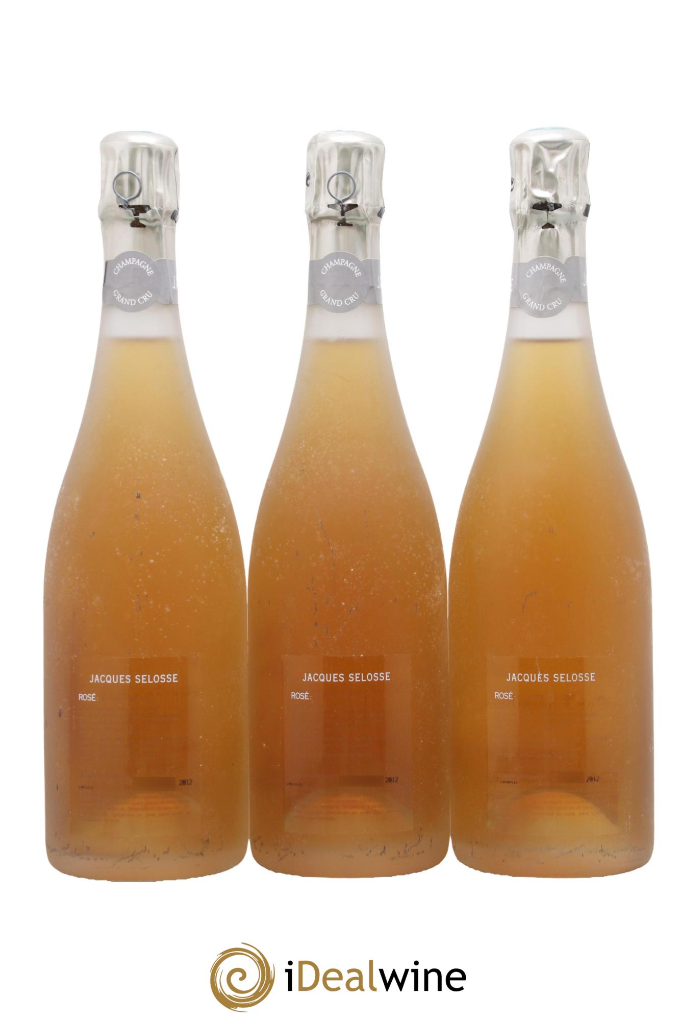 Rosé Brut Jacques Selosse - Posten von 3 Flaschen - 1