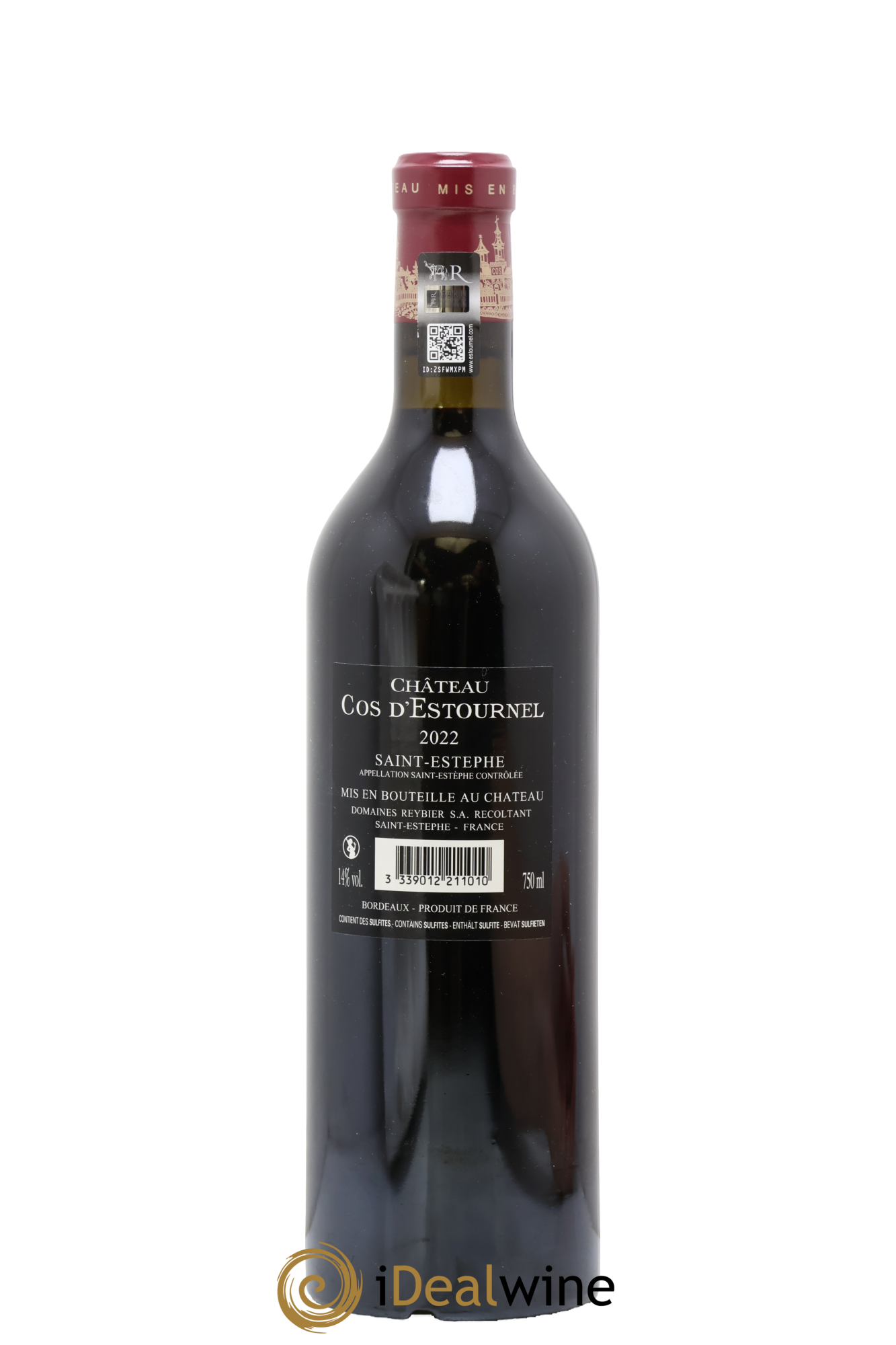 Cos d'Estournel 2ème Grand Cru Classé 2022 - Lot de 1 bouteille - 1