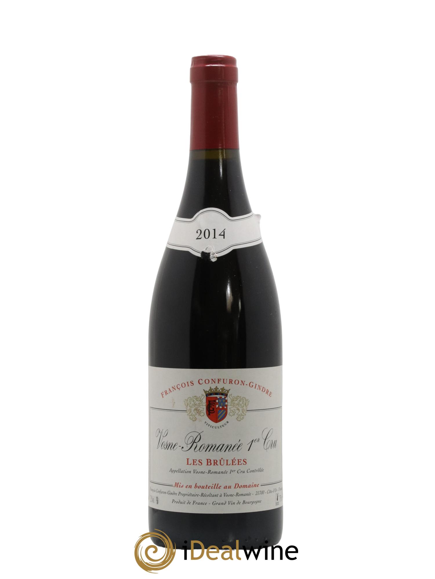 Vosne-Romanée 1er Cru Les Brûlées François Confuron-Gindre 2014 - Lot de 1 bouteille - 0