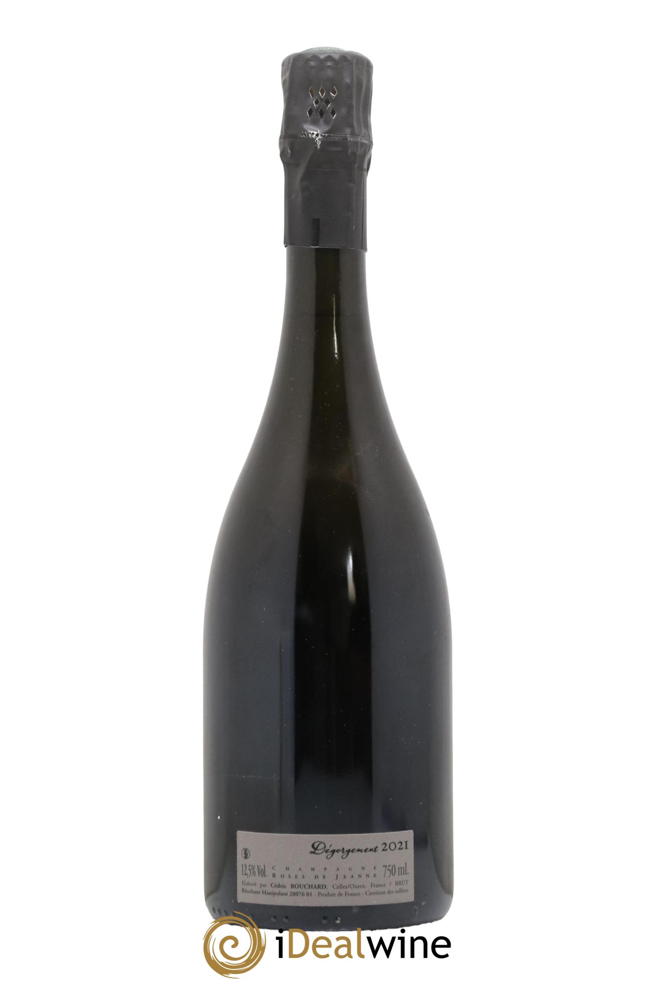 Roses de Jeanne Côte de Val Vilaine Blanc de Noirs Cédric Bouchard 2019 - Lot of 1 bottle - 1