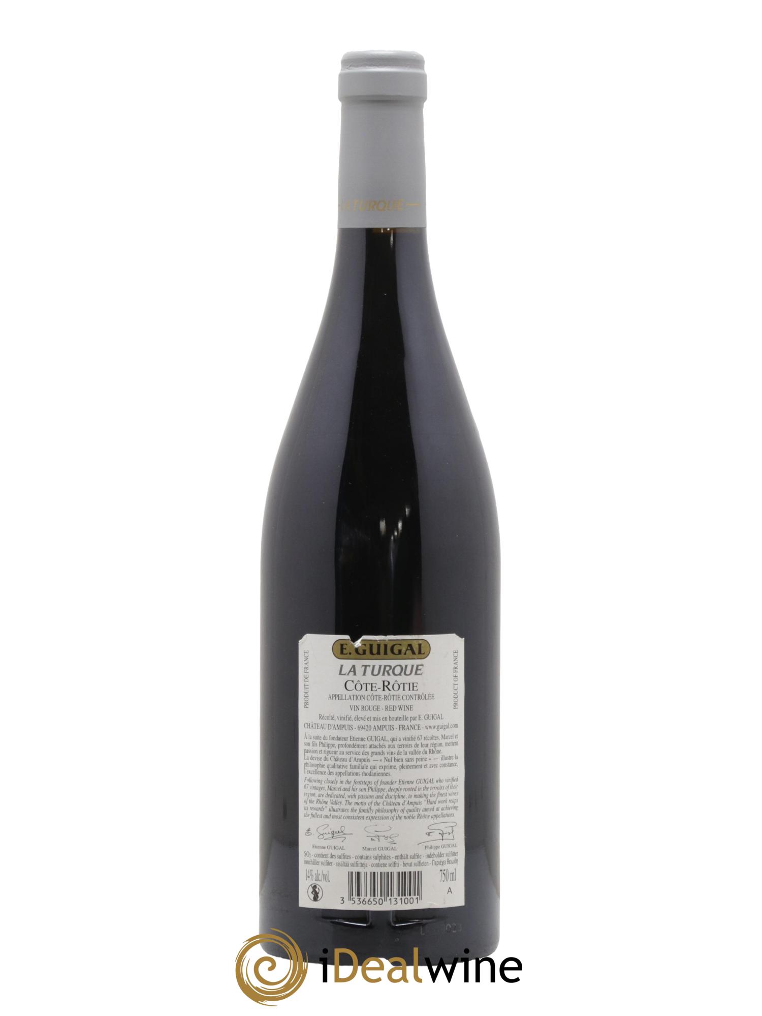 Côte-Rôtie La Turque Guigal 2015 - Lot de 1 bouteille - 1