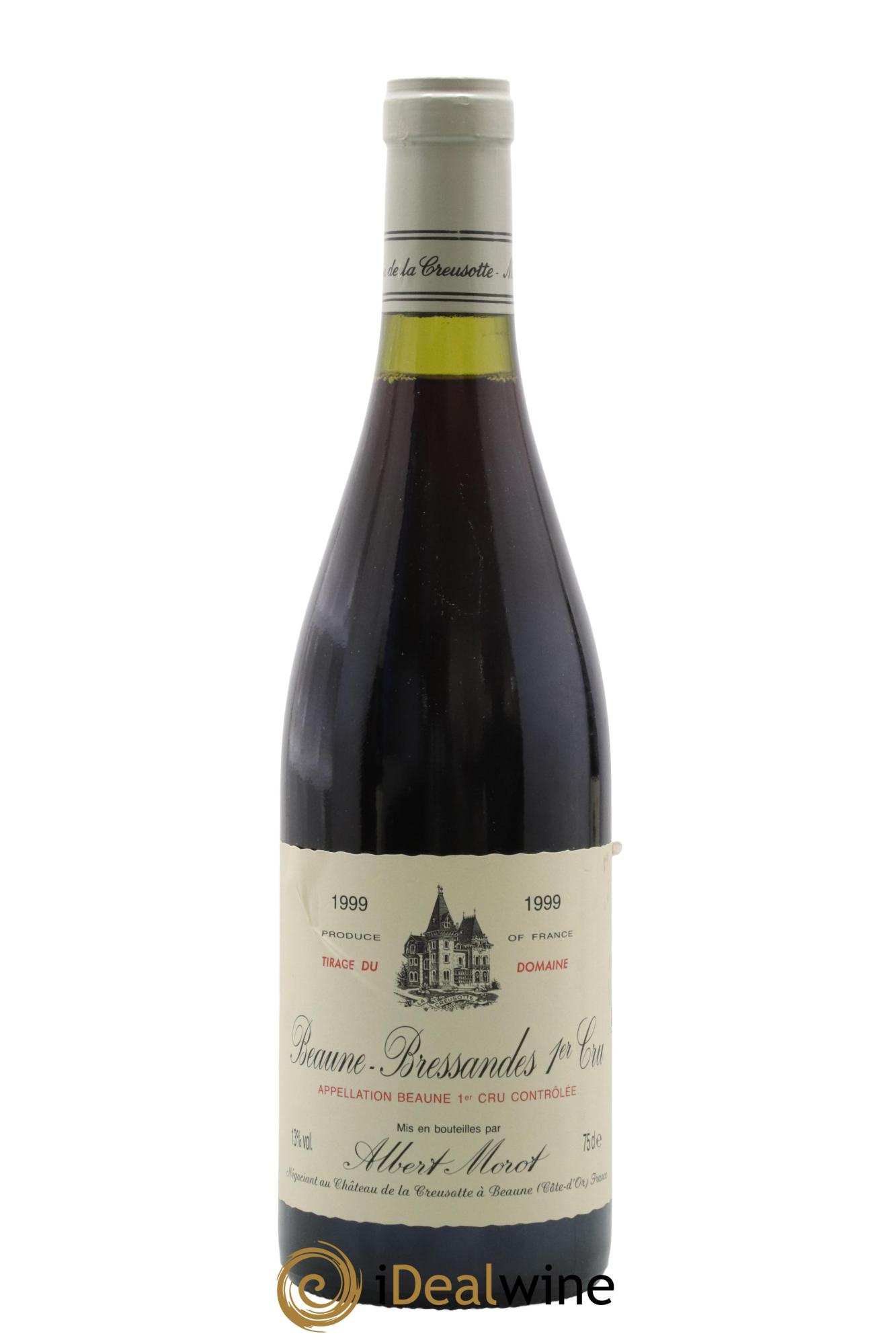 Beaune 1er Cru Bressandes Albert Morot 1999 - Lot de 1 bouteille - 0