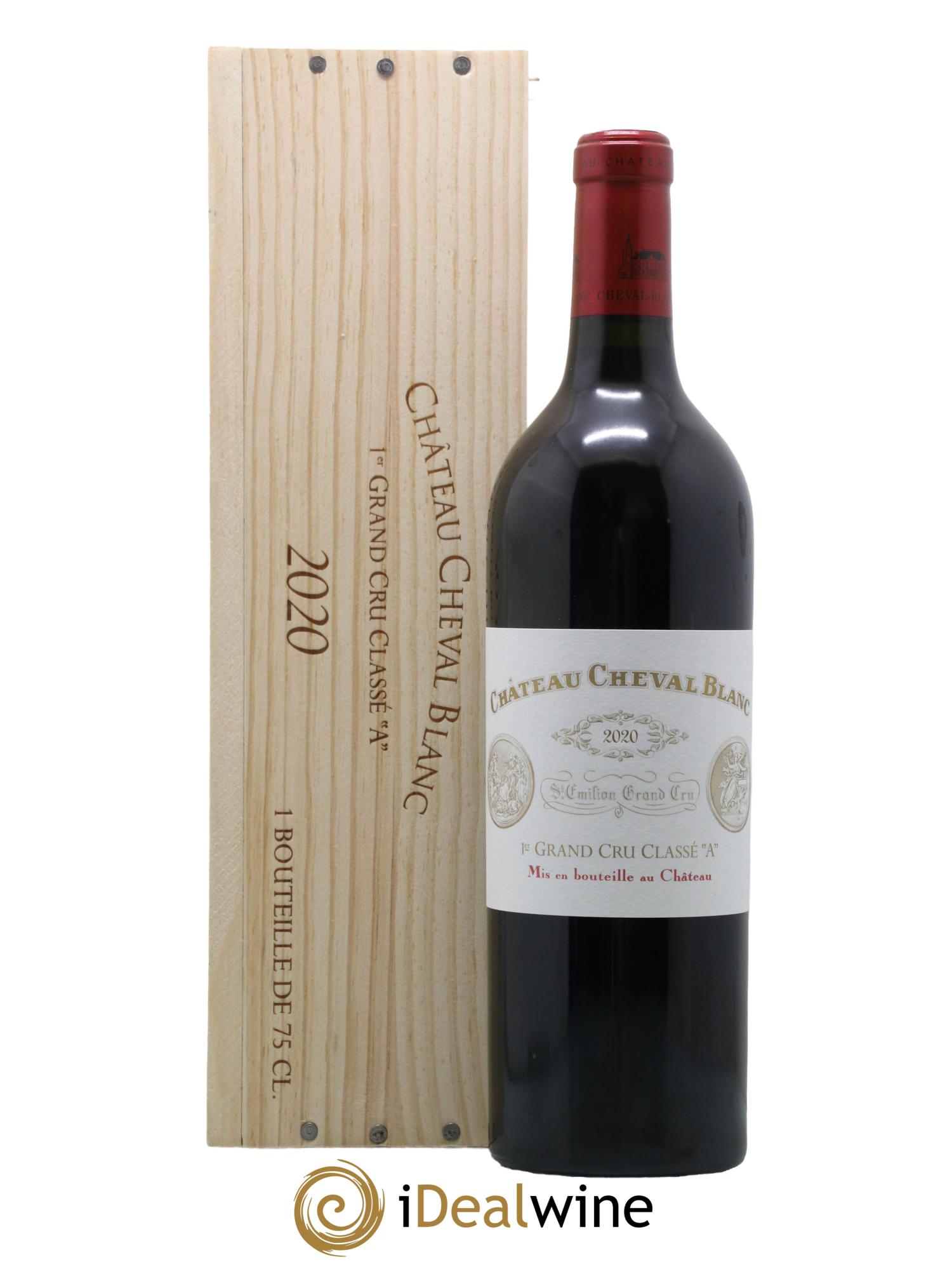 Château Cheval Blanc 1er Grand Cru Classé A 2020 - Lot de 1 bouteille - 1