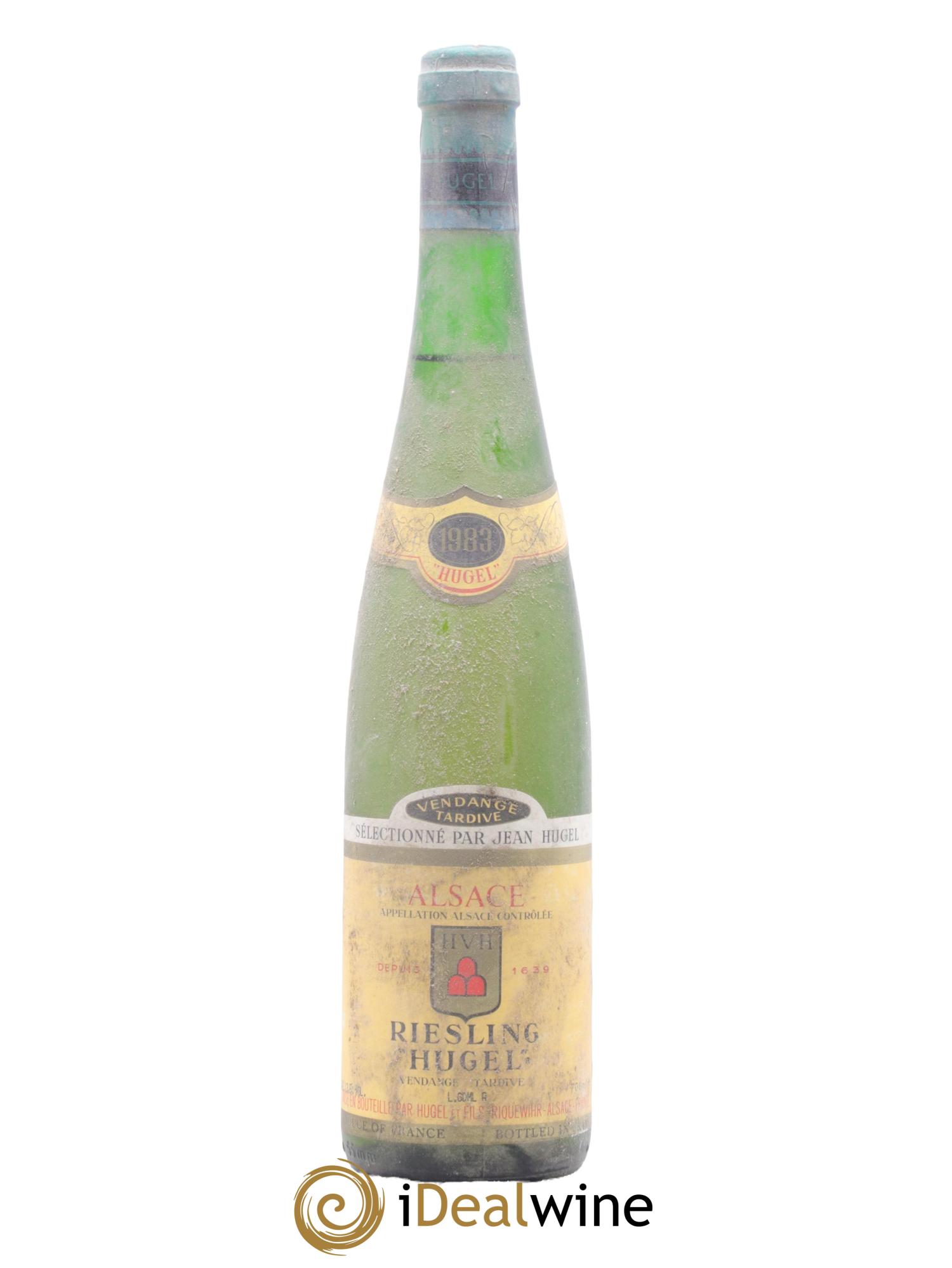 Riesling Vendanges Tardives Hugel (Domaine) 1983 - Posten von 1 Flasche - 0