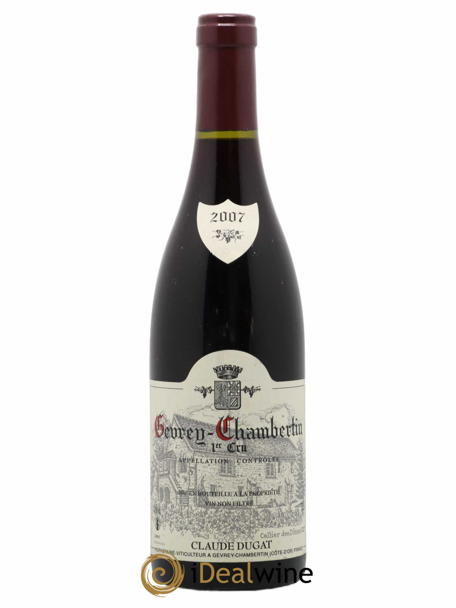 Gevrey-Chambertin 1er Cru Claude Dugat 2007 - Lot de 1 bouteille - 0