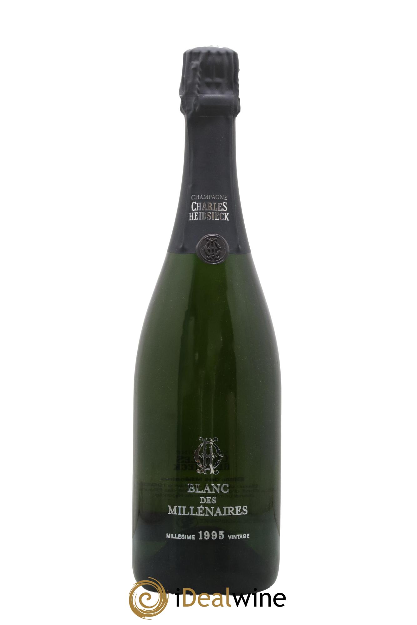 Blanc de Blancs Blanc des Millénaires Brut Charles Heidsieck 1995 - Lot de 1 bouteille - 0