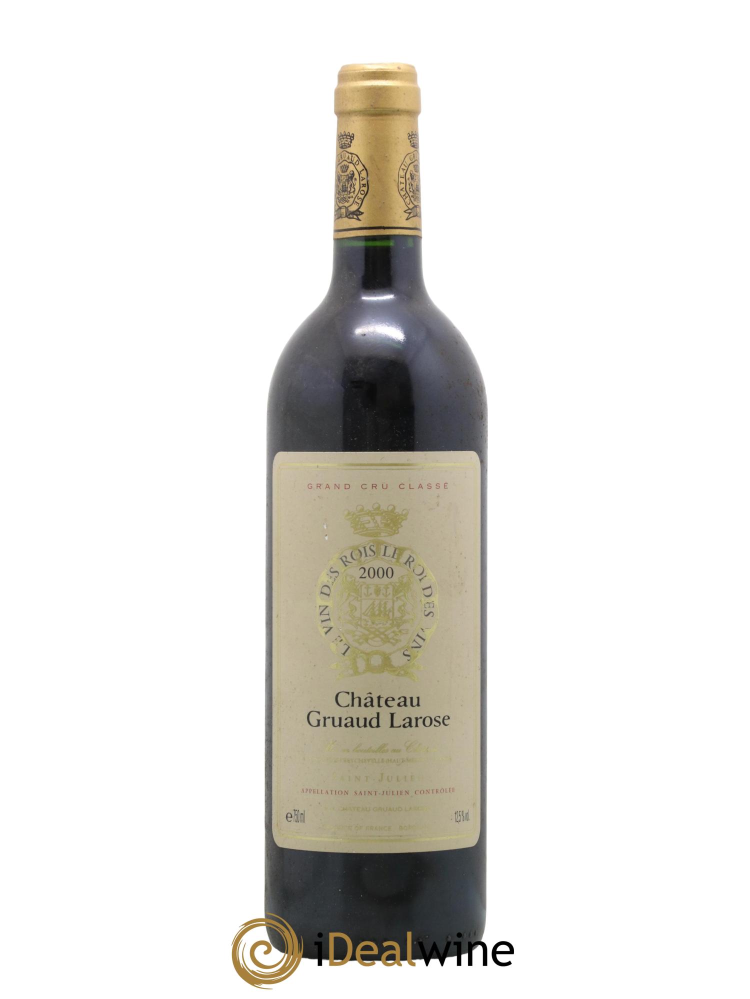 Château Gruaud Larose 2ème Grand Cru Classé 2000 - Lot de 1 bouteille - 0