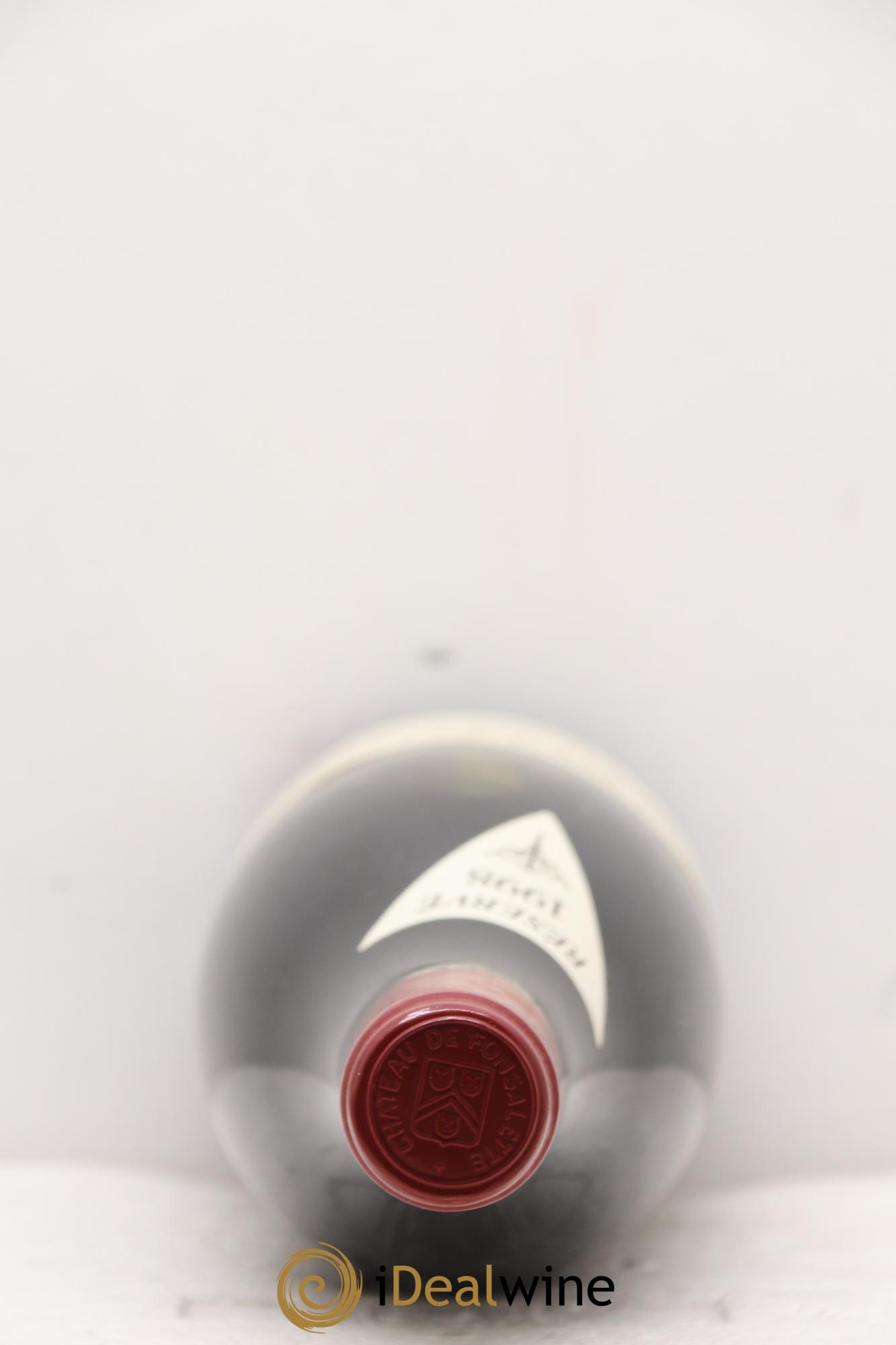 Côtes-du-Rhône Cuvée Syrah Château de Fonsalette 1998 - Lot de 2 bouteilles - 1