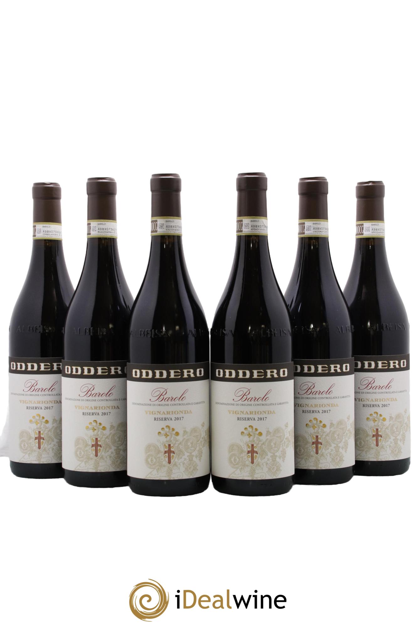 Barolo Riserva Vigna Rionda Oddero 2017 - Lotto di 6 bottiglie - 0