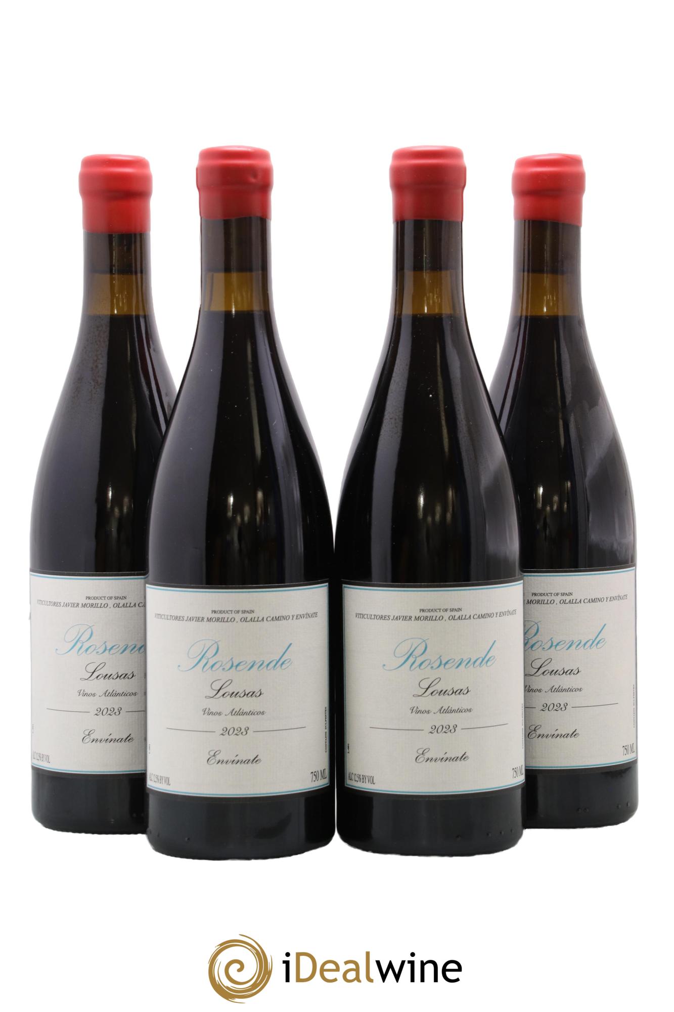 Espagne Vinos Atlanticos Rosende Lousas Envinate 2023 - Lot de 4 bouteilles - 0