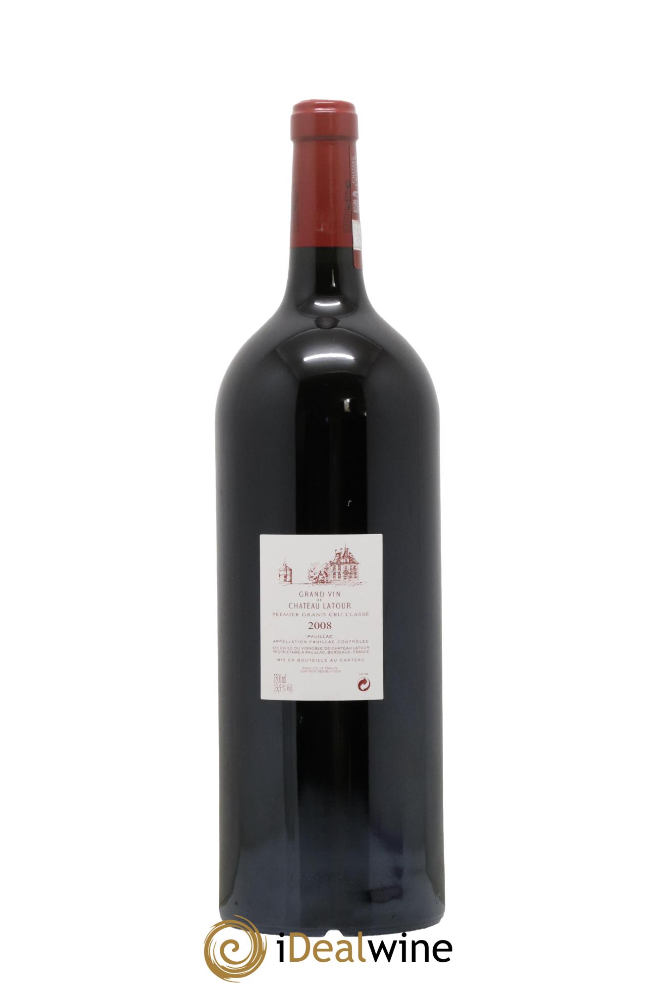Château Latour 1er Grand Cru Classé 2008 - Lotto di 1 magnum - 1