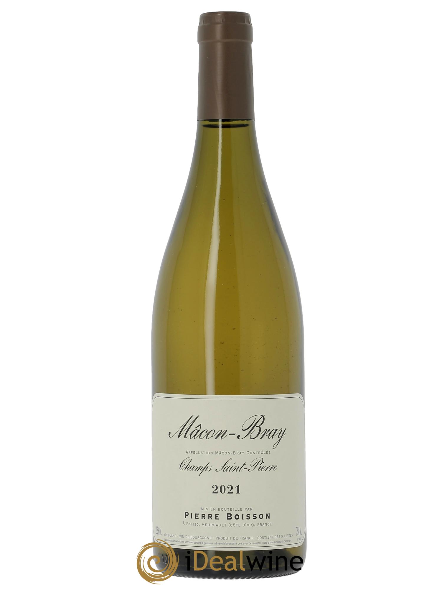Mâcon-Bray Champs Saint Pierre Pierre Boisson 2021 - Lotto di 1 bottiglia - 0