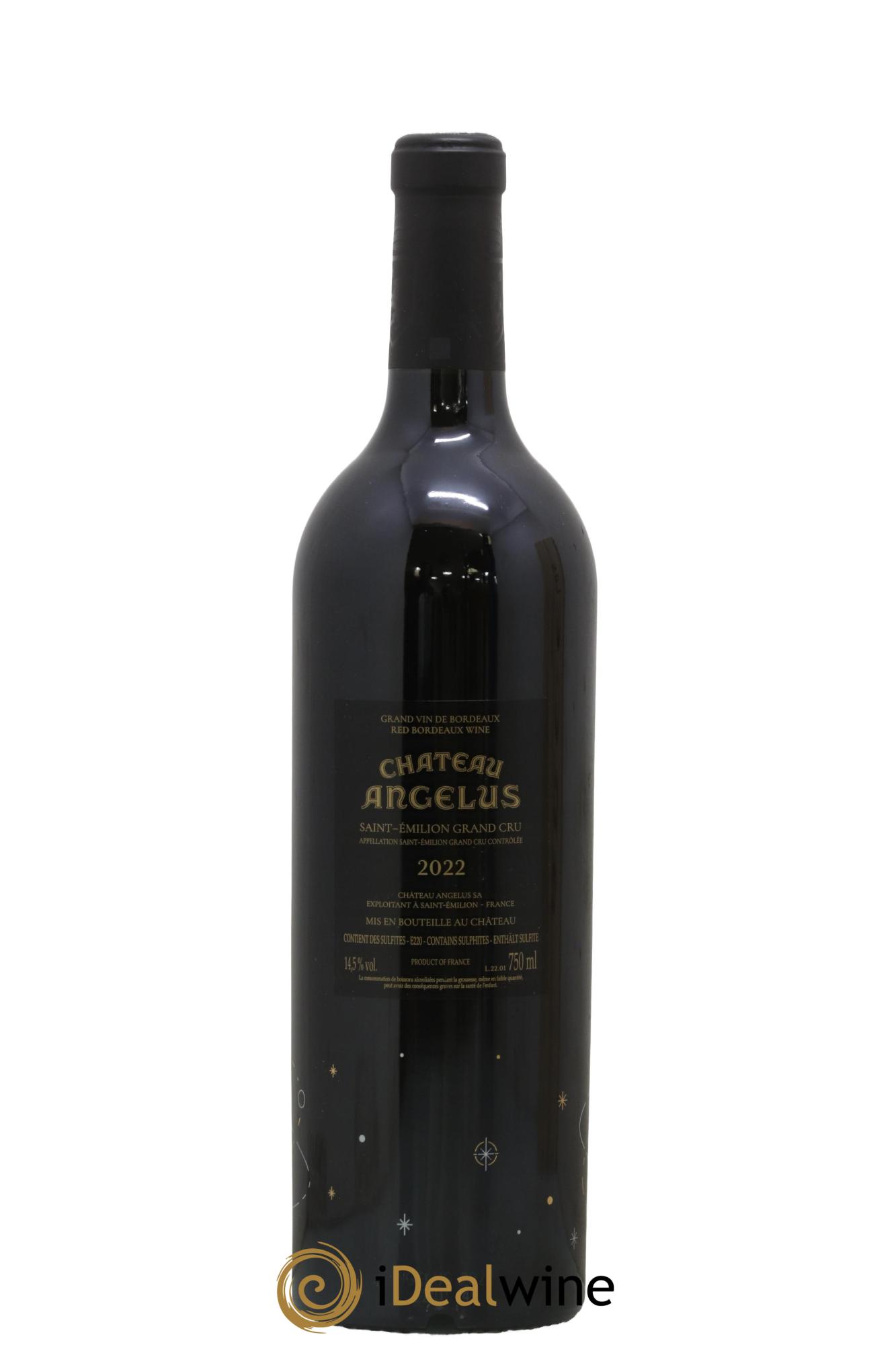 Château Angélus 1er Grand Cru Classé A 2022 - Lot of 1 bottle - 2