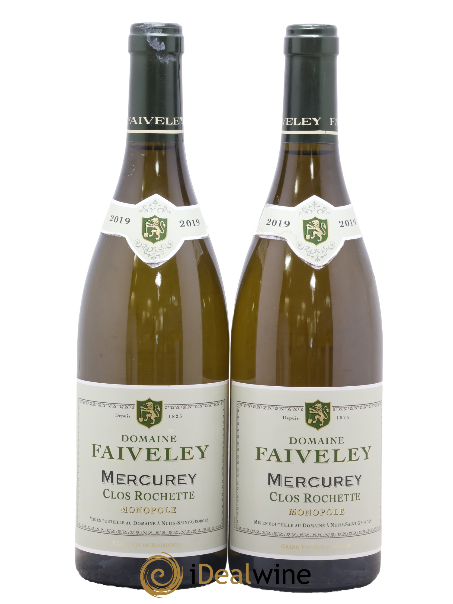 Mercurey Clos Rochette Monopole Domaine Faiveley 2019 - Lot de 2 bouteilles - 0