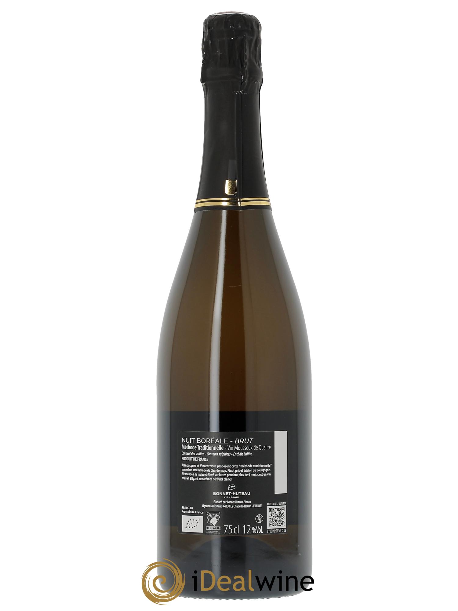 Muscadet-Sèvre-et-Maine "Nuit Boréale" Méthode traditionnelle brut Bonnet-Huteau - Posten von 1 Flasche - 1