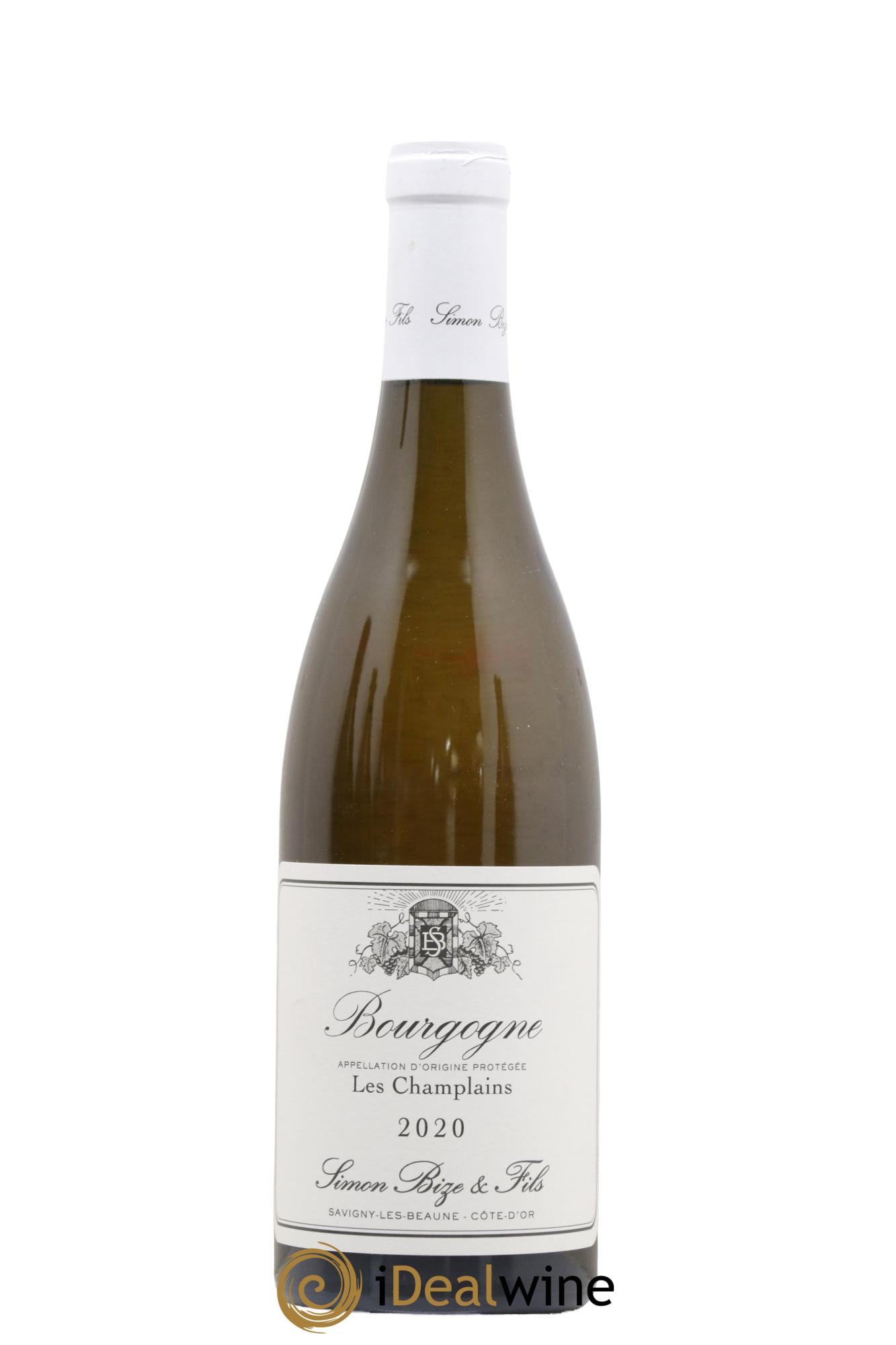 Bourgogne Les Champlains Domaine Simon Bize et Fils 2020 - Lot de 1 bouteille - 0