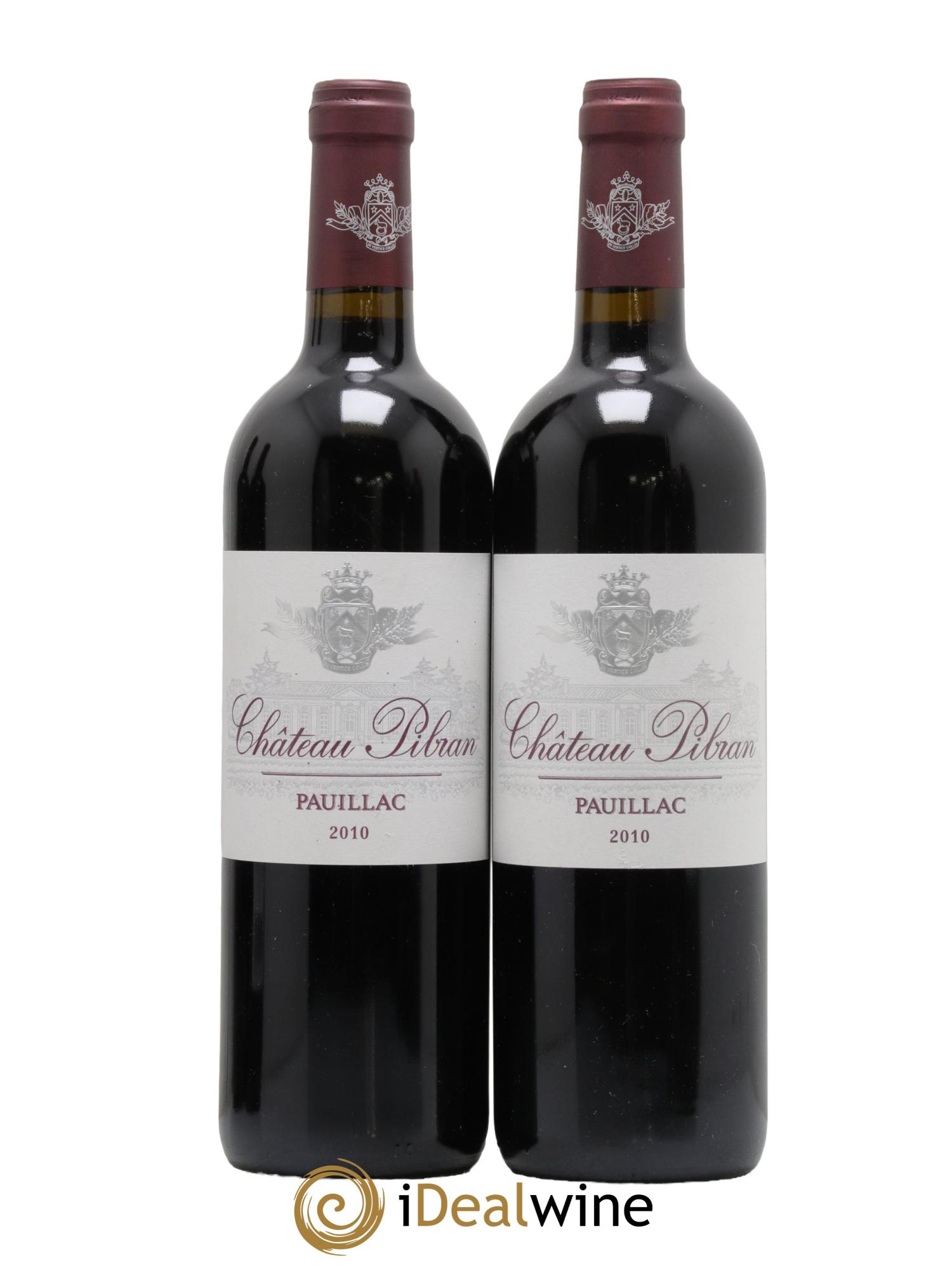 Château Pibran 2010 - Posten von 2 Flaschen - 0