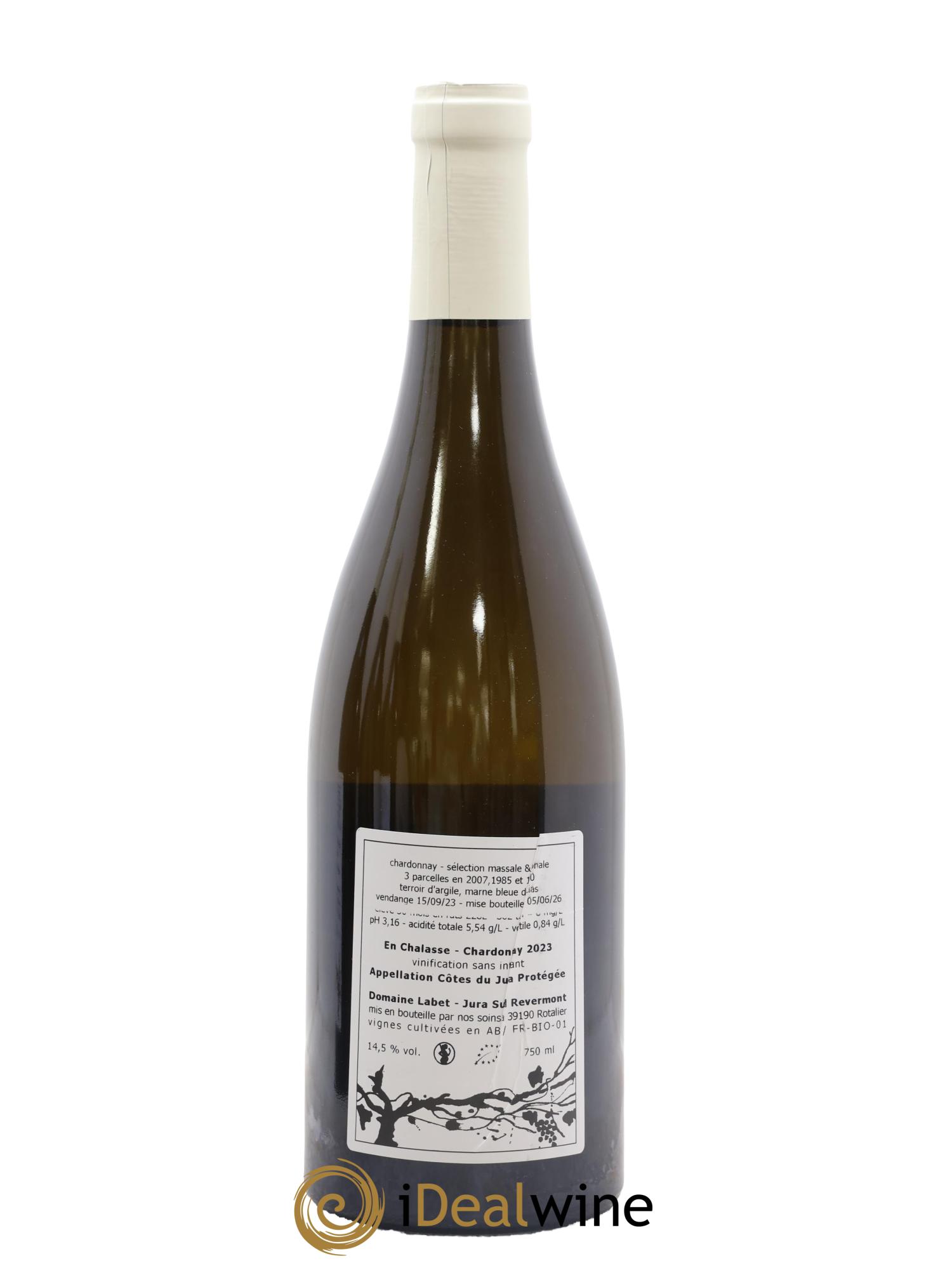 Côtes du Jura Chardonnay En Chalasse Romain - Julien  - Charline Labet 2023 - Lot of 1 bottle - 1