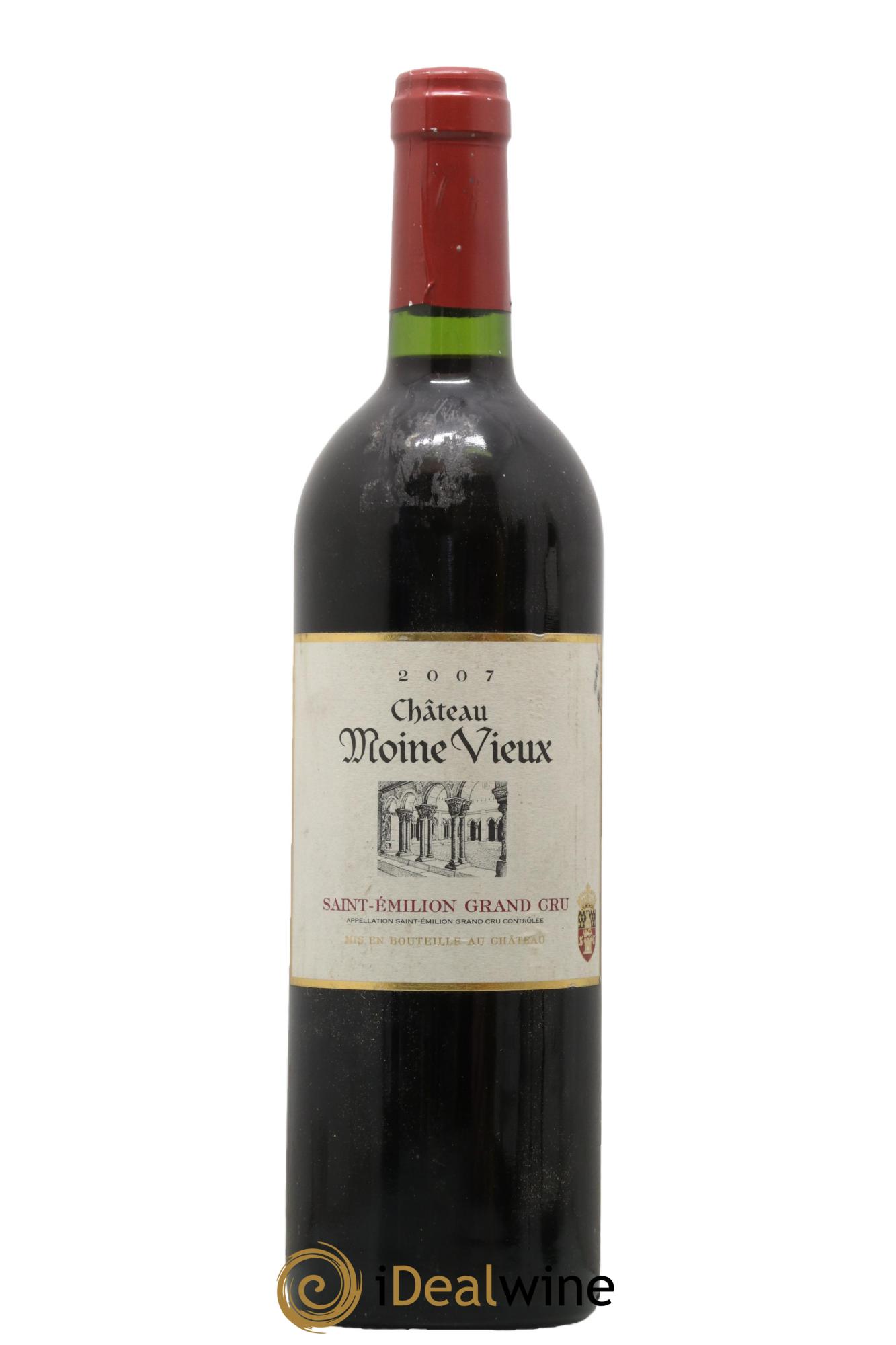Saint-Émilion Grand Cru Château Moine Vieux 2007 - Lot de 1 bouteille - 0