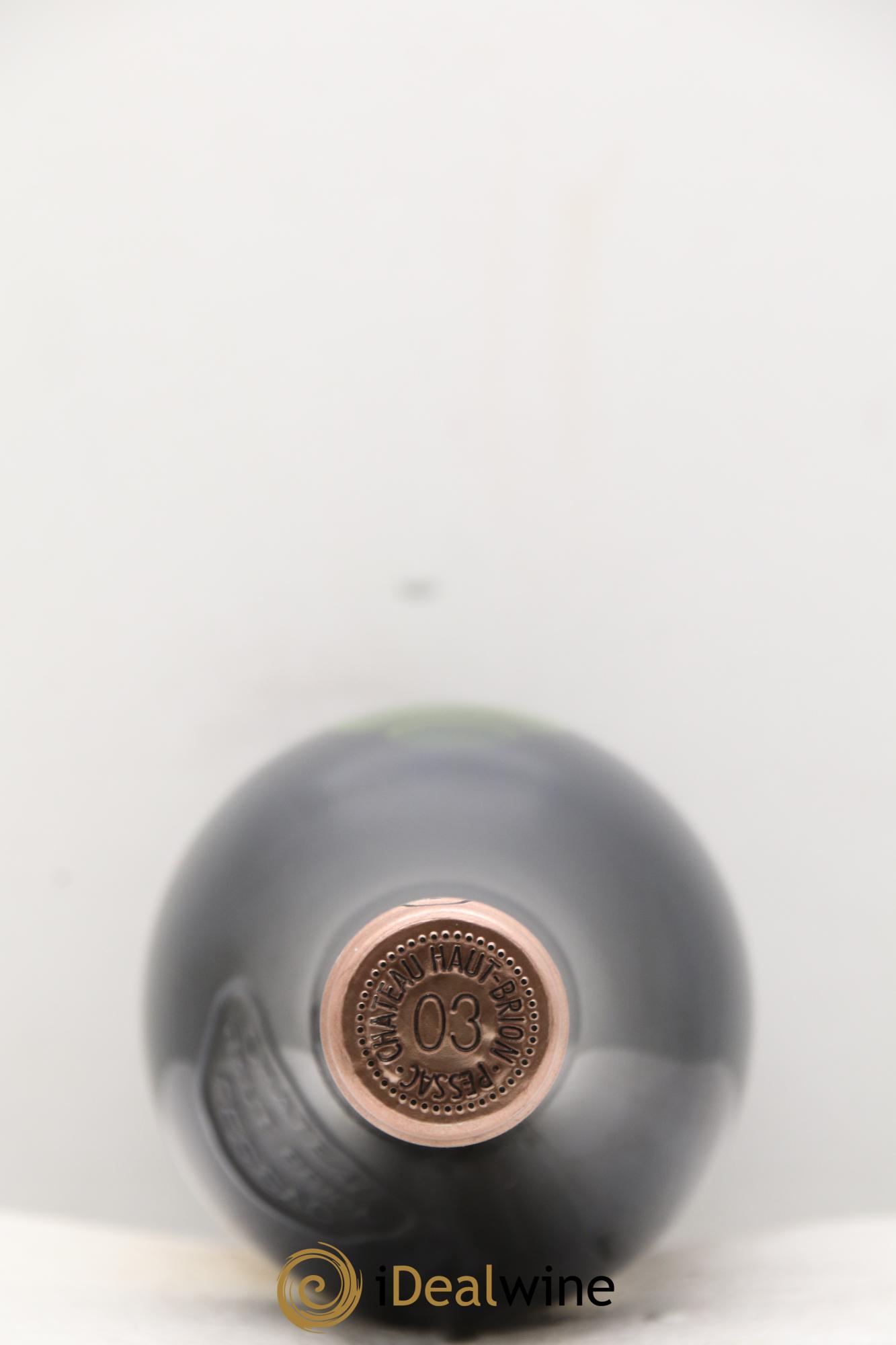 Château Haut Brion 1er Grand Cru Classé 2003 - Posten von 2 Flaschen - 1