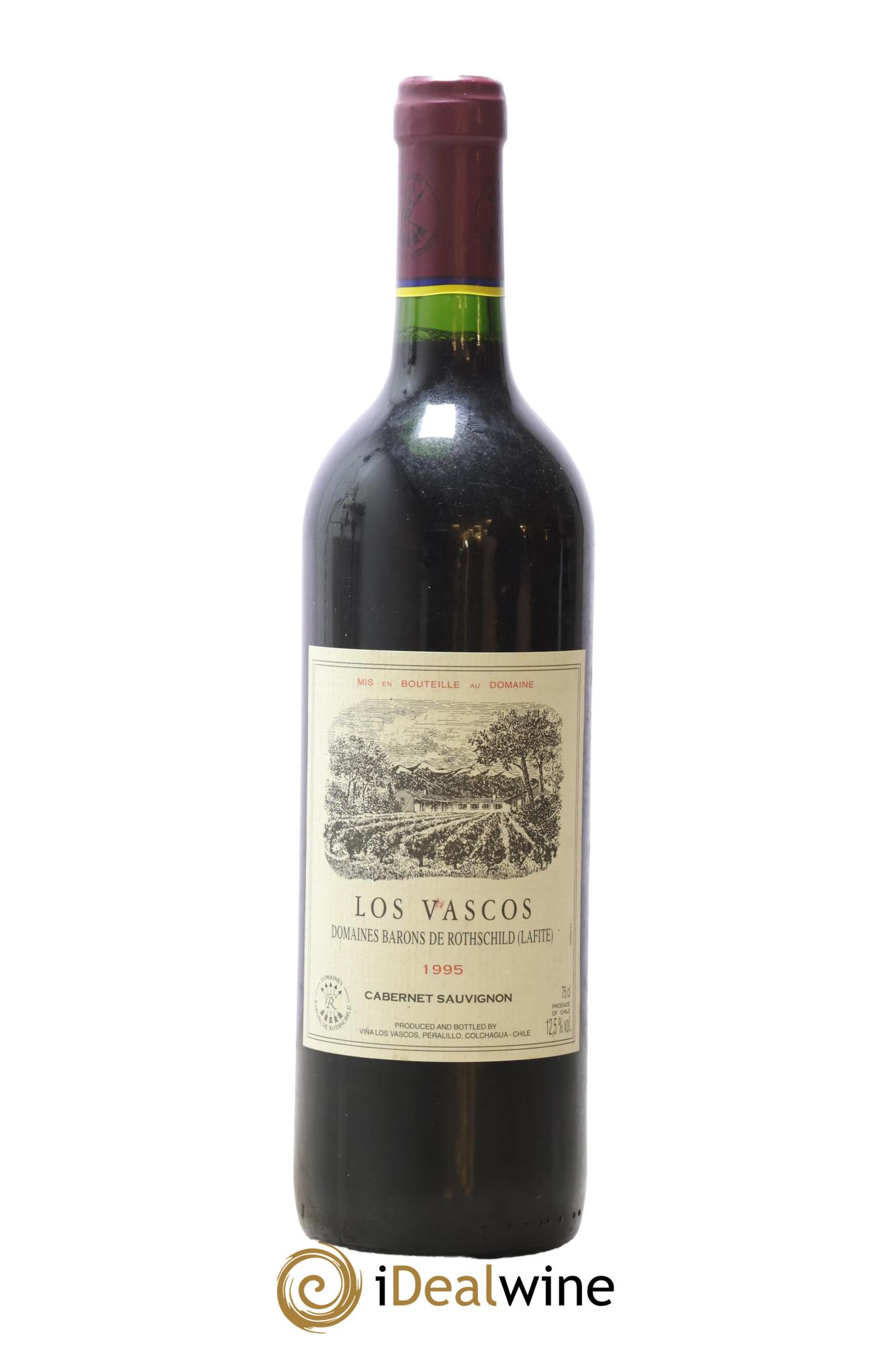 Chili Los Vascos Domaines Barons de Rothschild Lafite 1995 - Lot of 1 bottle - 0