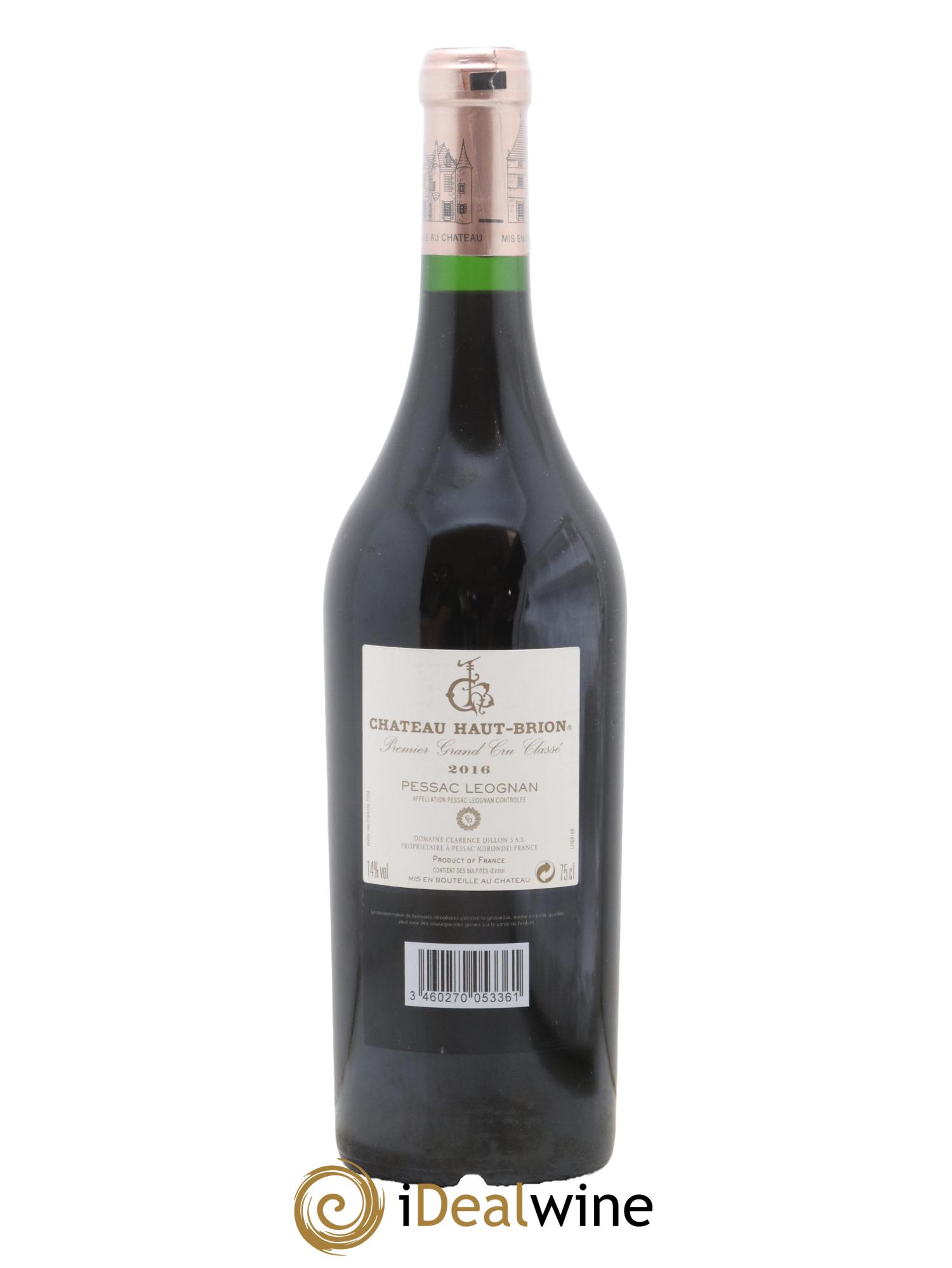 Château Haut Brion 1er Grand Cru Classé 2016 - Lotto di 1 bottiglia - 1