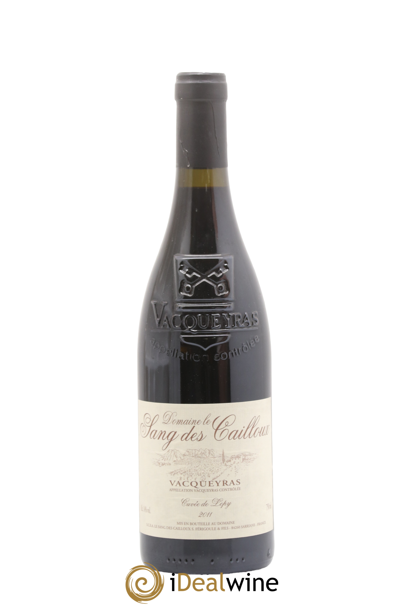 Vacqueyras Cuvée de Lopy Le Sang des Cailloux 2011 - Lotto di 1 bottiglia - 0
