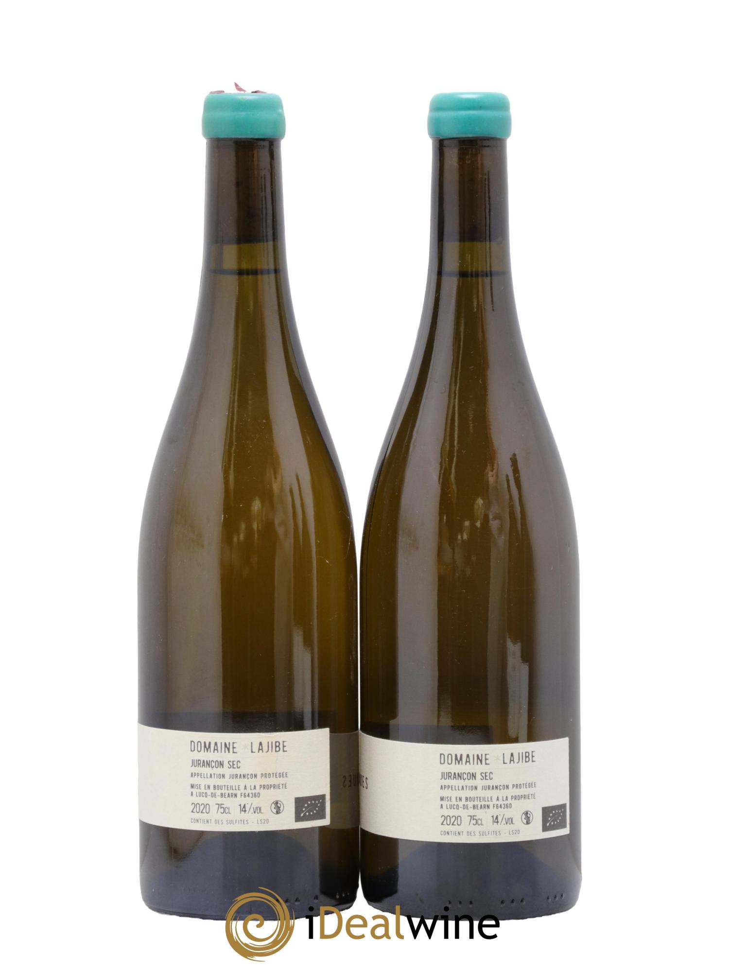 Jurançon sec Serres-Seques Domaine Lajibe - Jean-Baptiste Semmartin 2020 - Lot of 2 bottles - 1