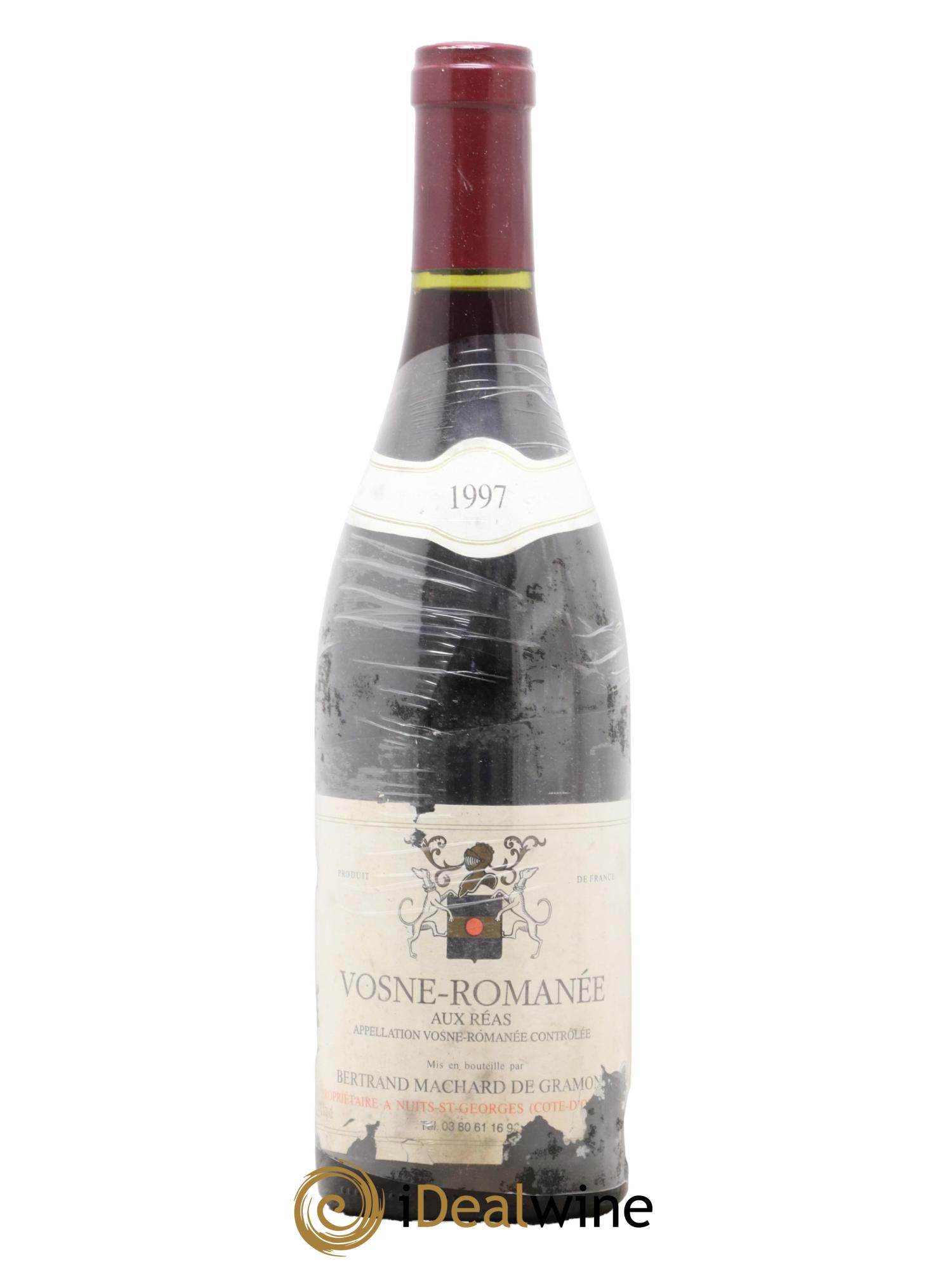 Vosne-Romanée Aux Réas Domaine Machard De Gramont 1997 - Lot de 1 bouteille - 0