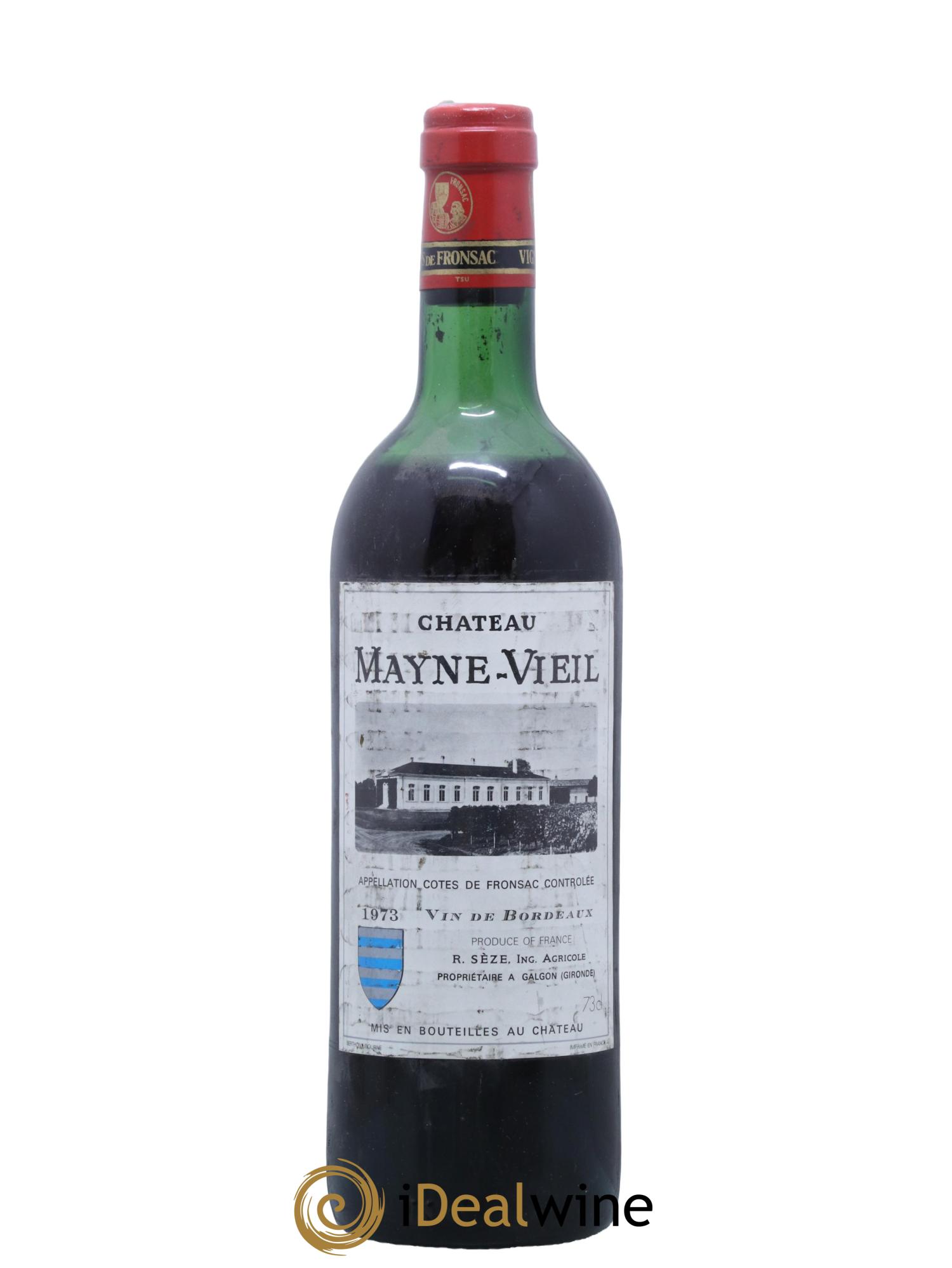 Fronsac Château Mayne-Vieil 1973 - Lot de 1 bouteille - 0