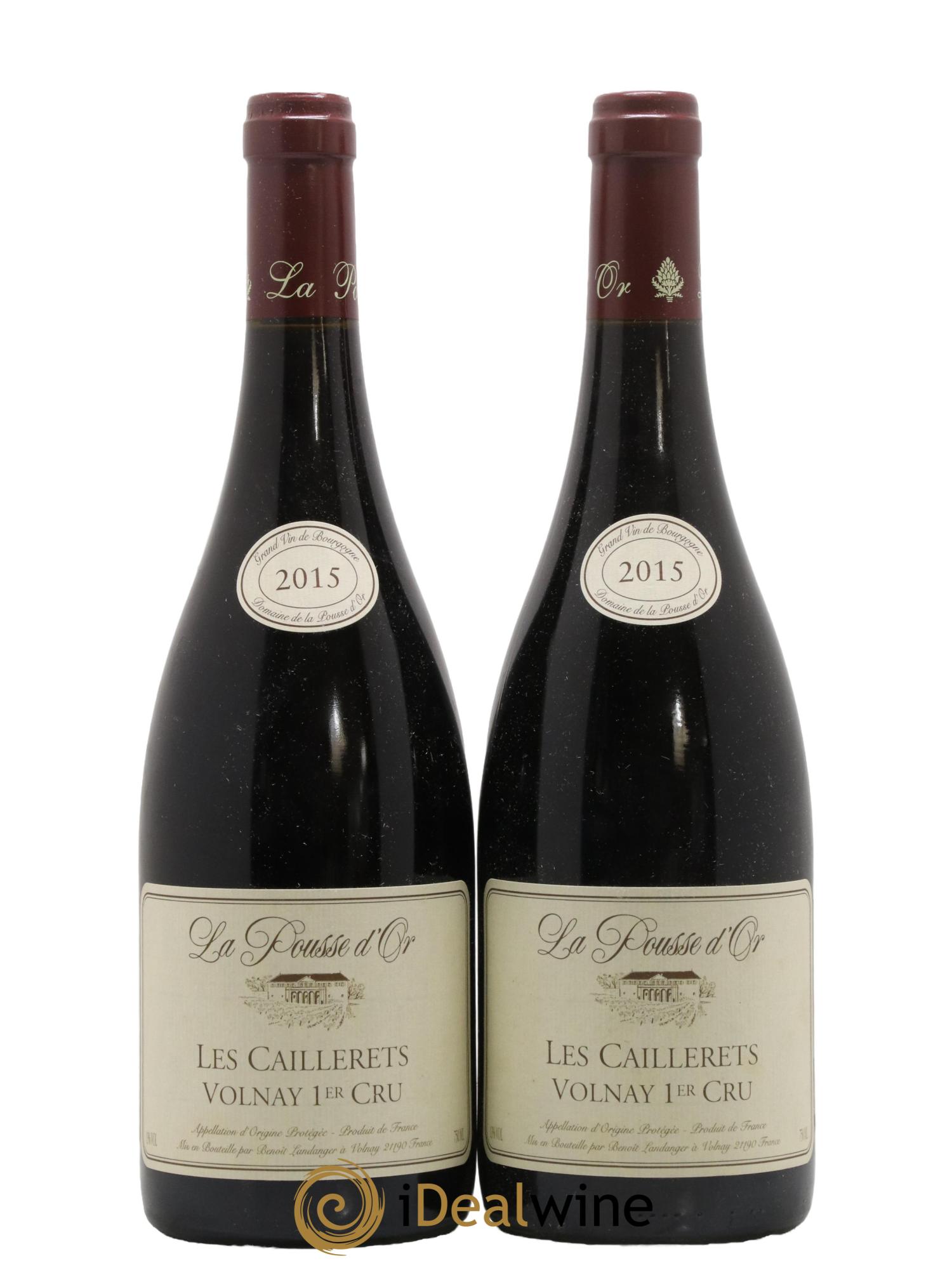 Volnay 1er Cru Les Caillerets La Pousse d'Or (Domaine de) 2015 - Lot de 2 bouteilles - 0