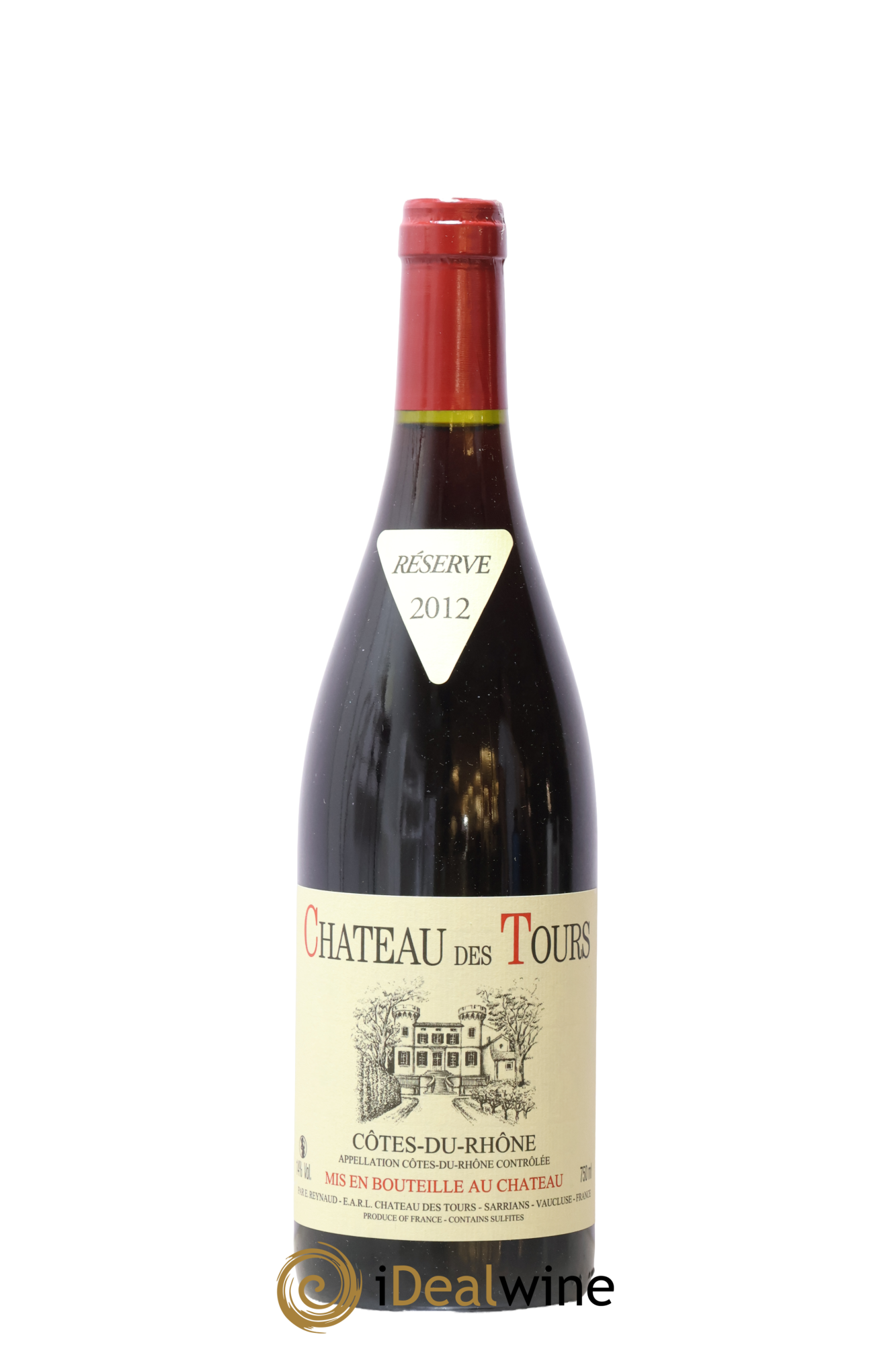 Côtes-du-Rhône Château des Tours Emmanuel Reynaud 2012 - Posten von 1 Flasche - 0