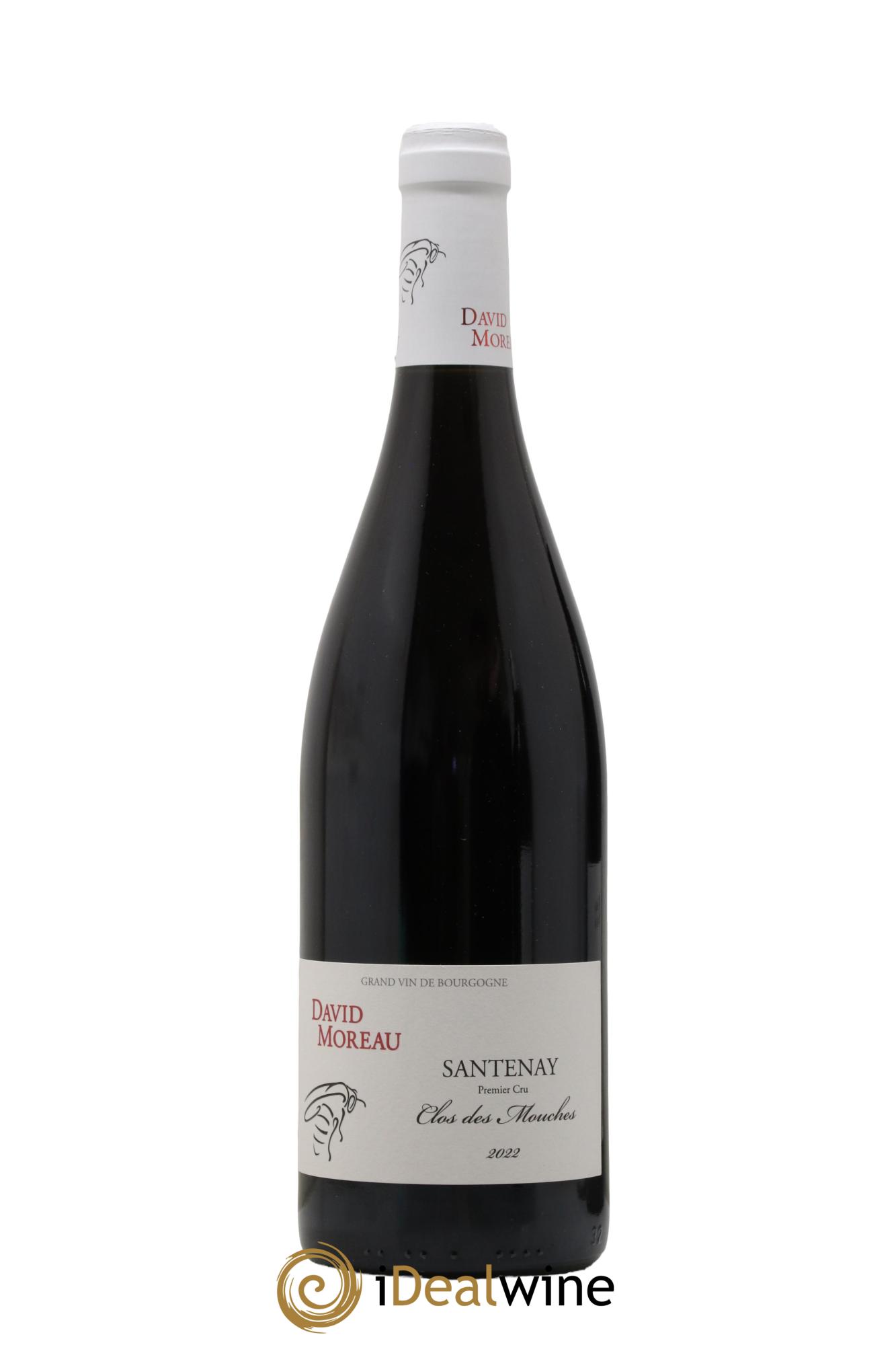 Santenay 1er Cru Clos des Mouches David Moreau 2022 - Lot de 1 bouteille - 0