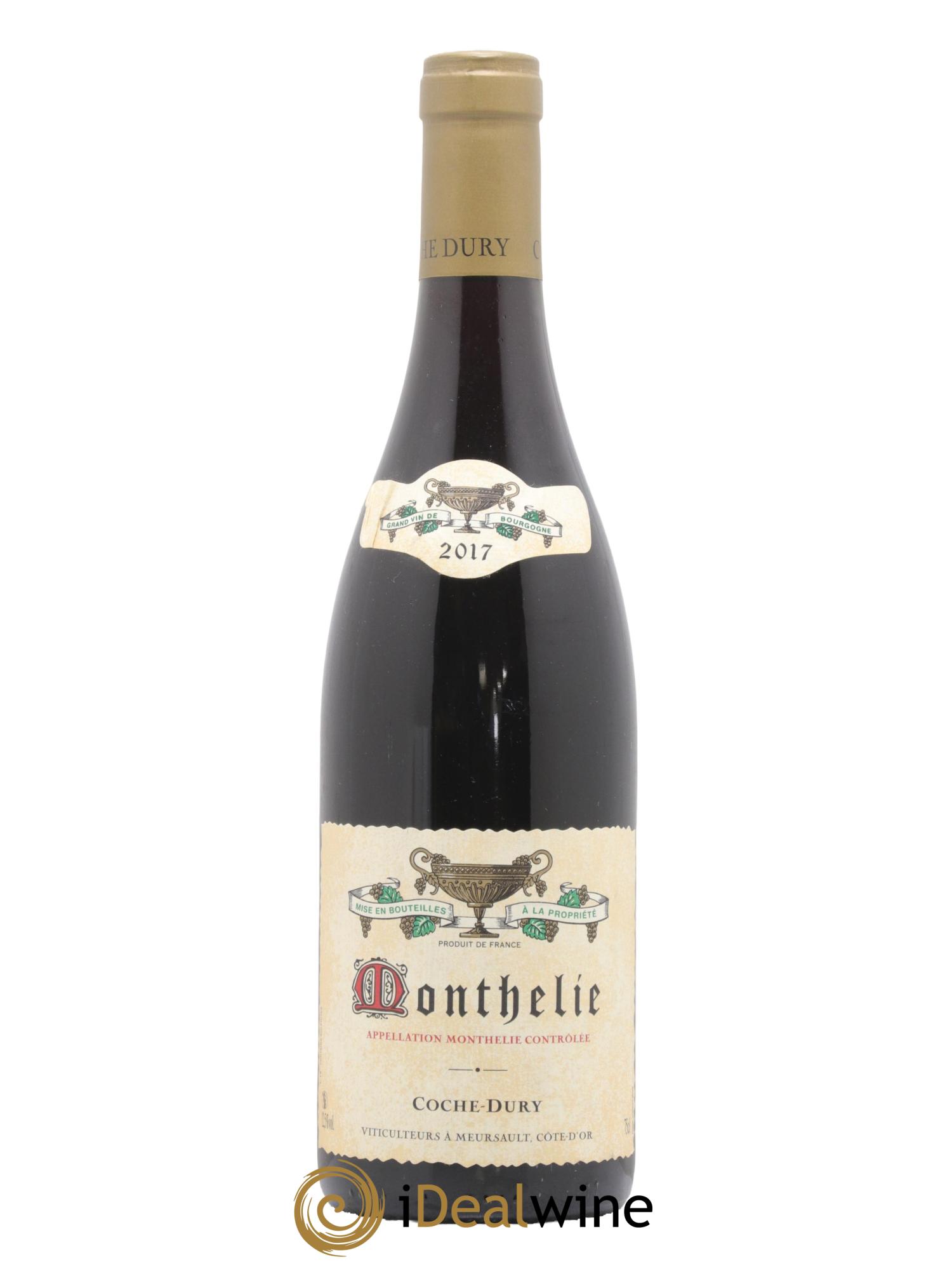 Monthélie Coche Dury (Domaine) 2017 - Lot de 1 bouteille - 0