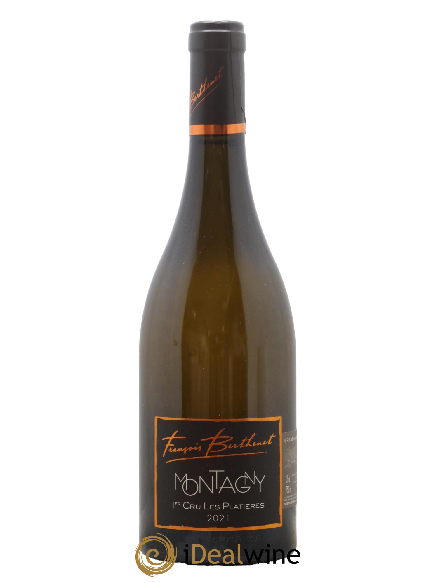 Montagny 1er Cru Les Platieres Domaine Berthenet 2021 - Lot de 1 bouteille - 0
