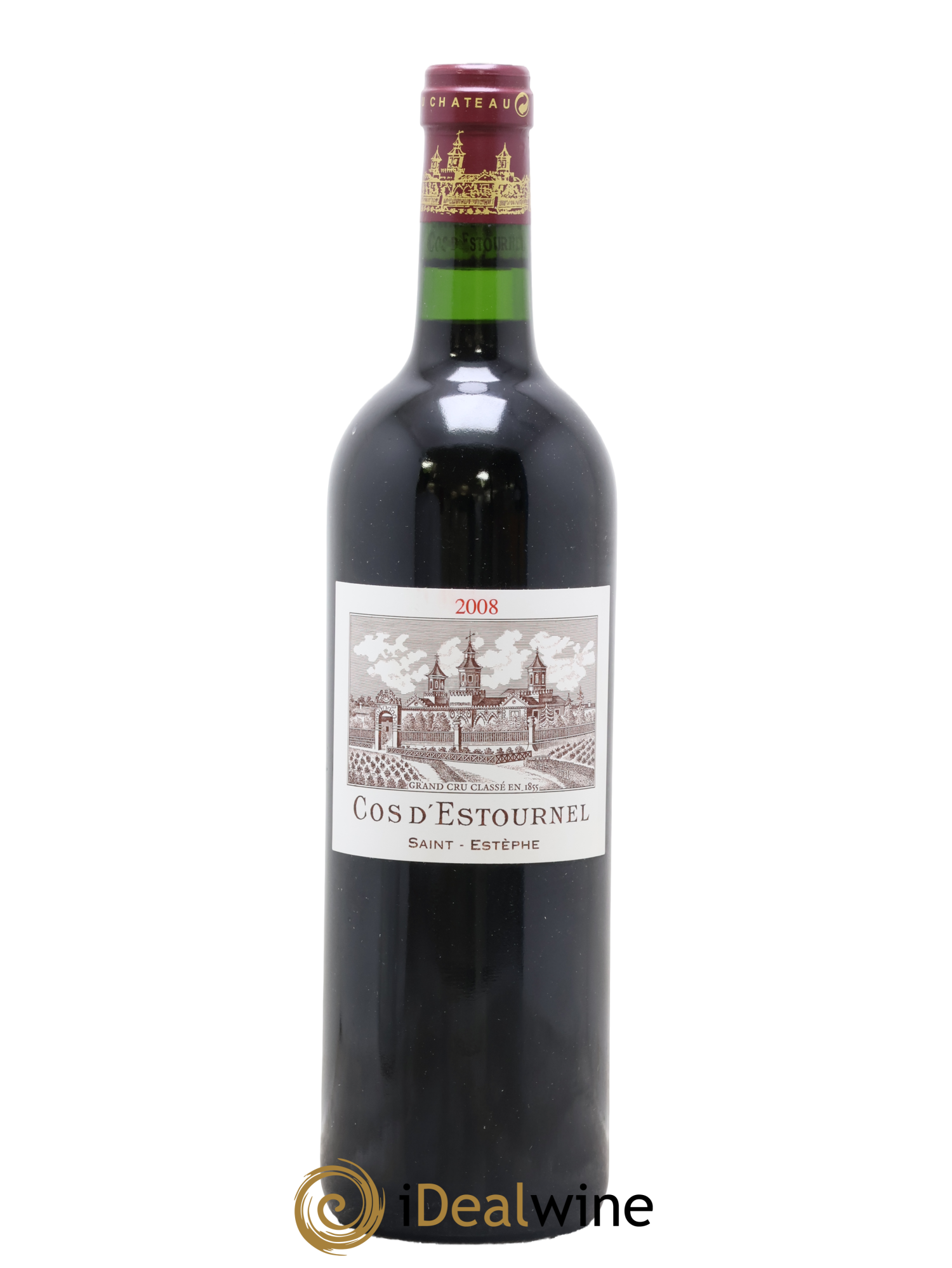 Cos d'Estournel 2ème Grand Cru Classé 2008 - Lot de 1 bouteille - 0