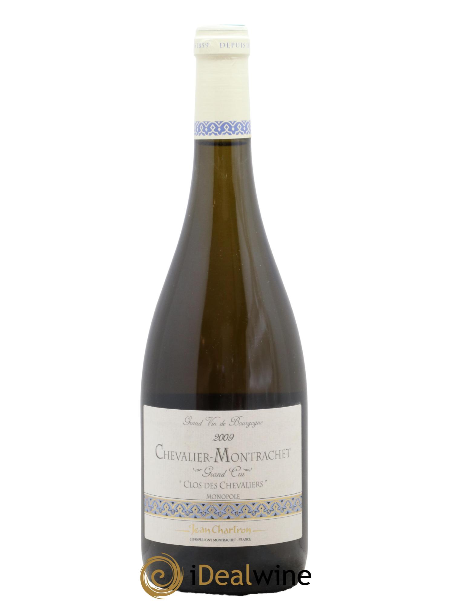 Chevalier-Montrachet Grand Cru Clos des Chevaliers Jean Chartron (Domaine) 2009 - Lotto di 1 bottiglia - 0