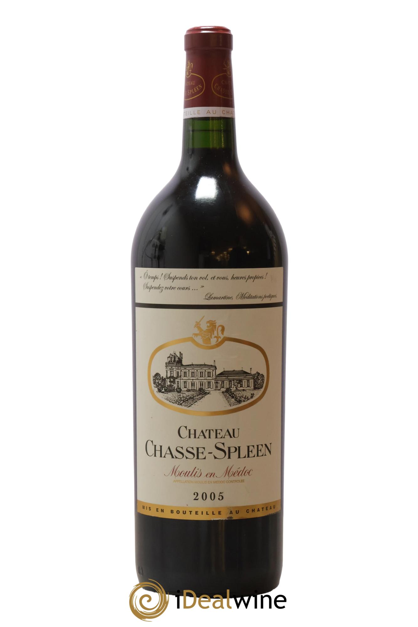 Château Chasse Spleen 2005 - Posten von 1 Magnum - 0