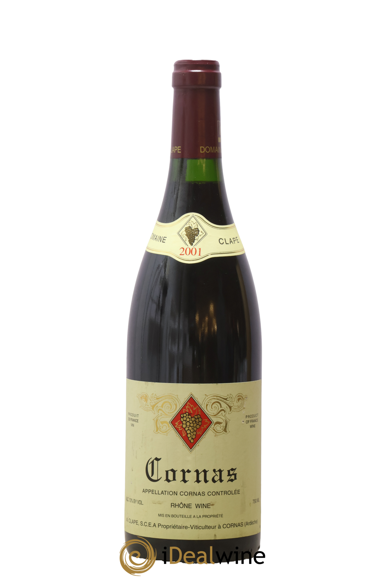 Cornas Auguste Clape 2001 - Lot of 1 bottle - 0
