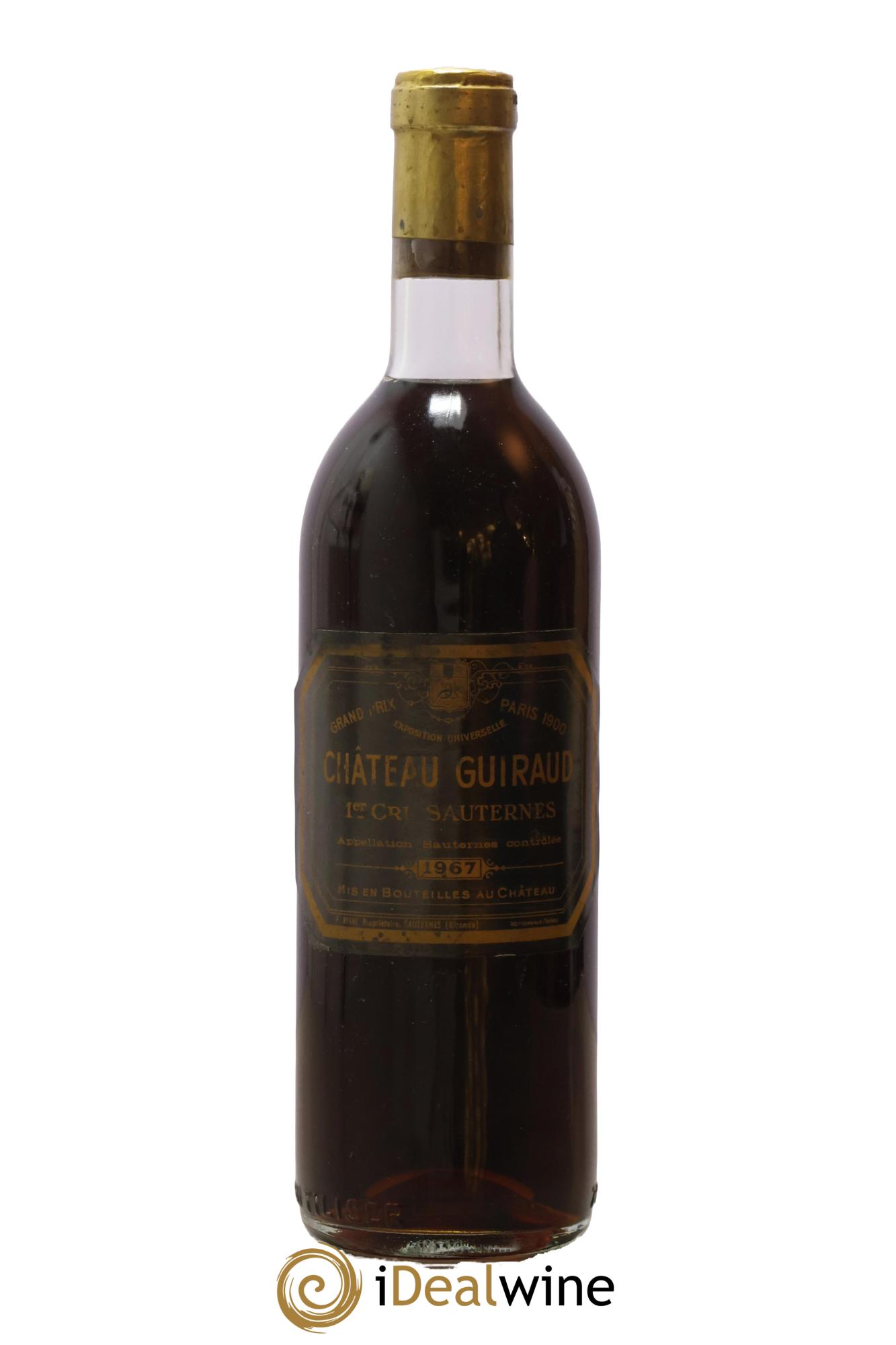 Château Guiraud 1er Grand Cru Classé 1967 - Lotto di 1 bottiglia - 0
