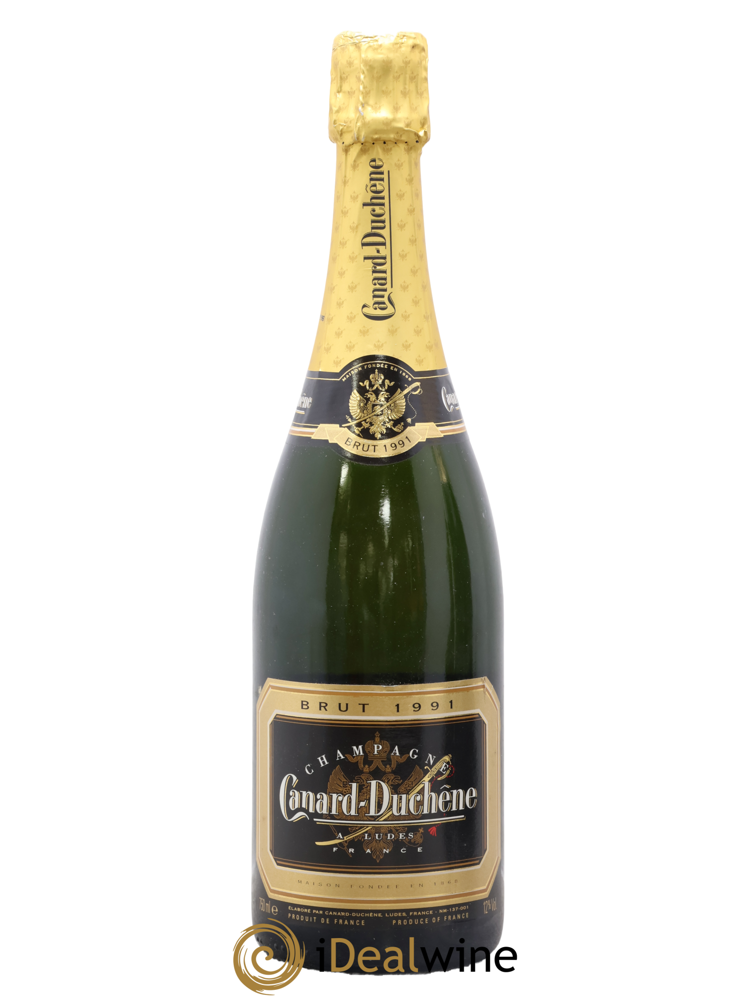 Brut Canard-Duchêne 1991 - Lote de 1 botella - 0