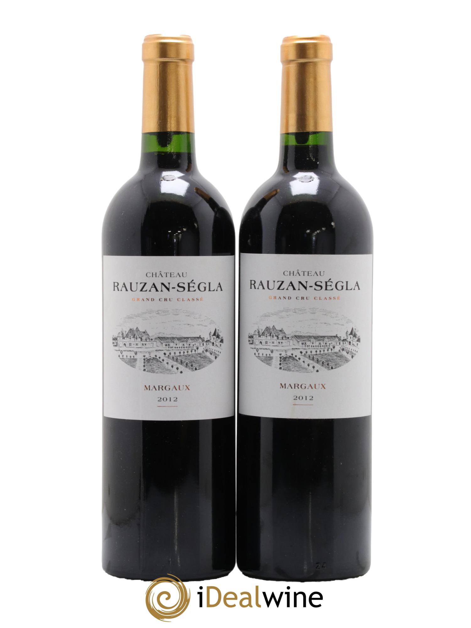 Château Rauzan Ségla Grand Cru Classé 2012 - Lot of 2 bottles - 0