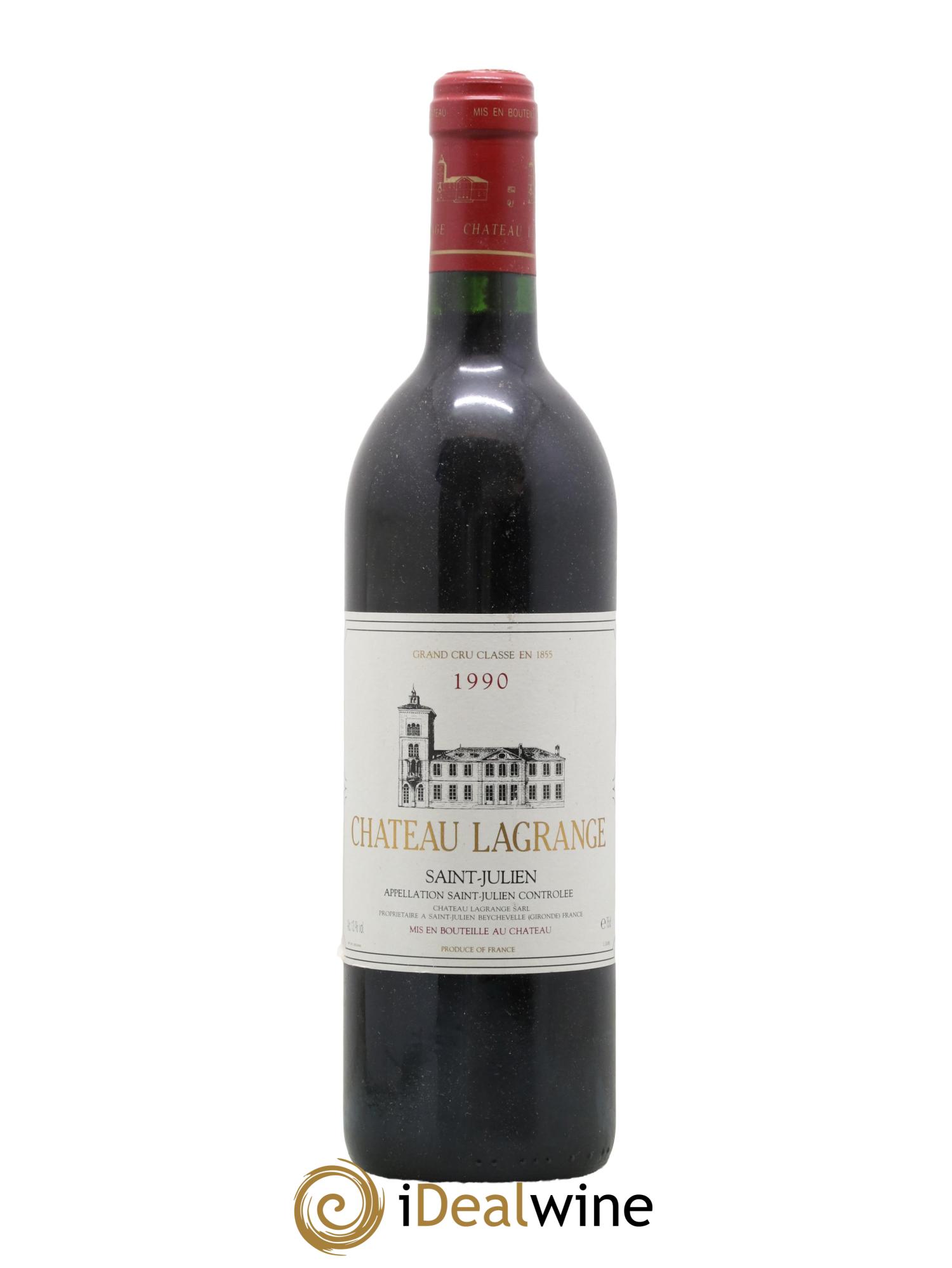 Château Lagrange 3ème Grand Cru Classé 1990 - Lot de 1 bouteille - 0
