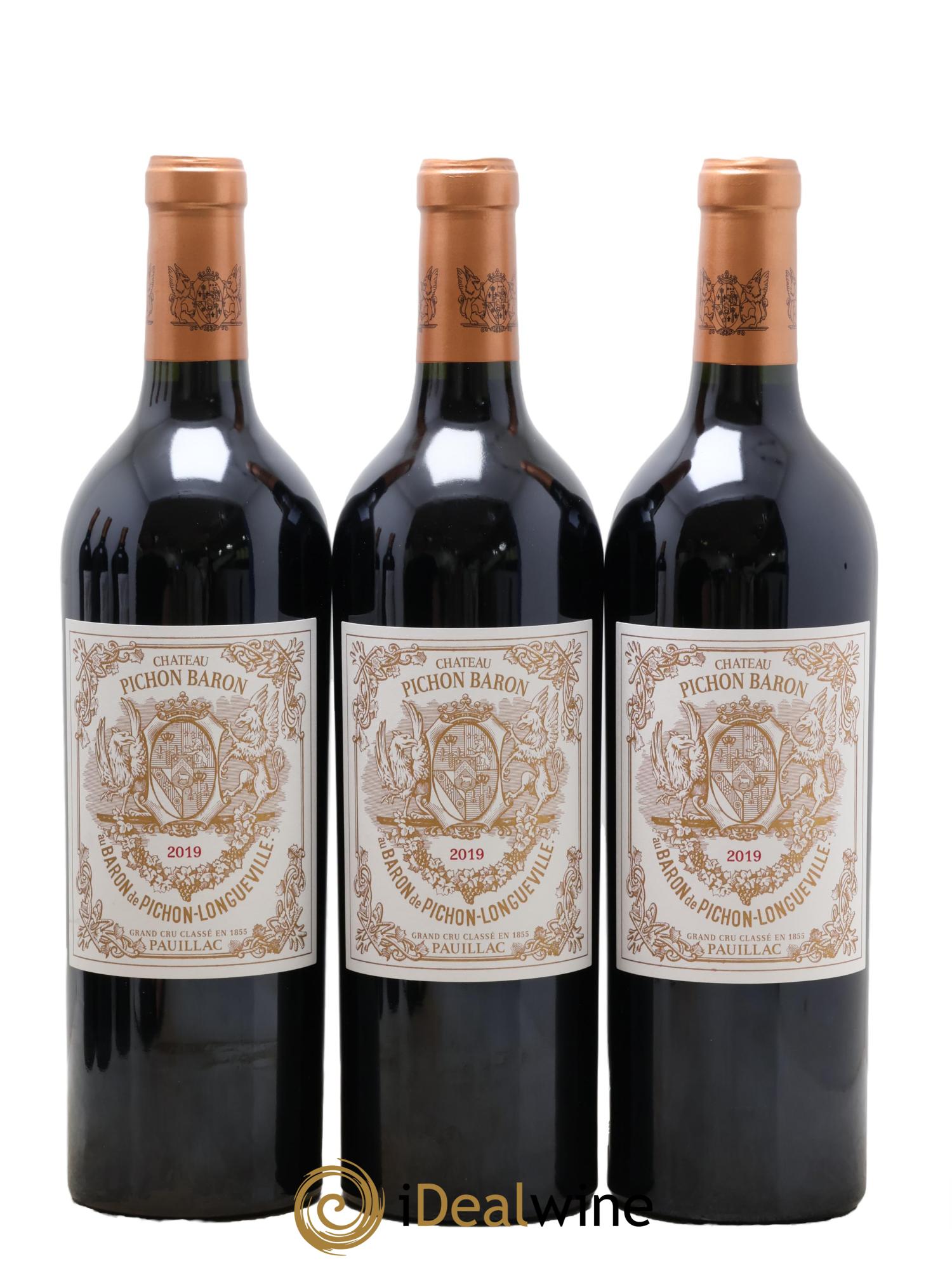 Pichon Longueville Baron 2ème Grand Cru Classé 2019 - Lot of 6 bottles - 1